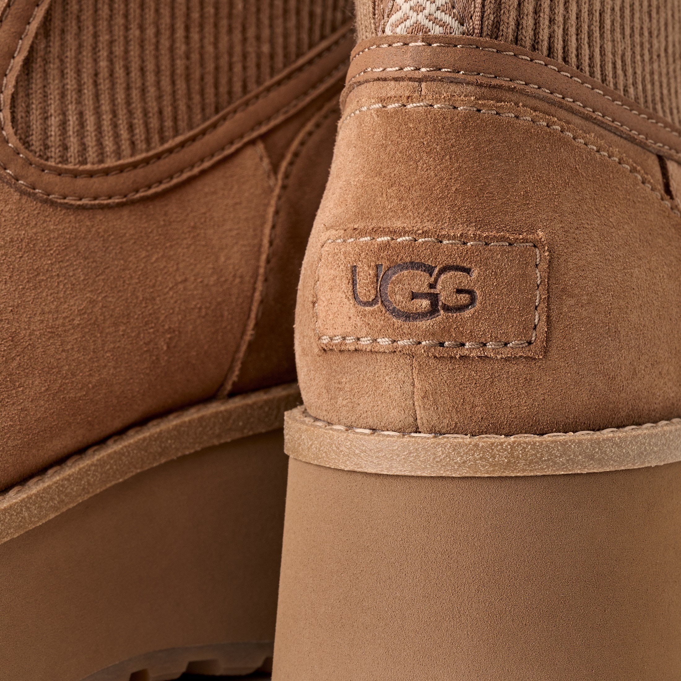 UGG Chelseaboots »CITYFUNC CHELSEA«, Plateauboots, Schlupfstiefel mit weichem Fußbett