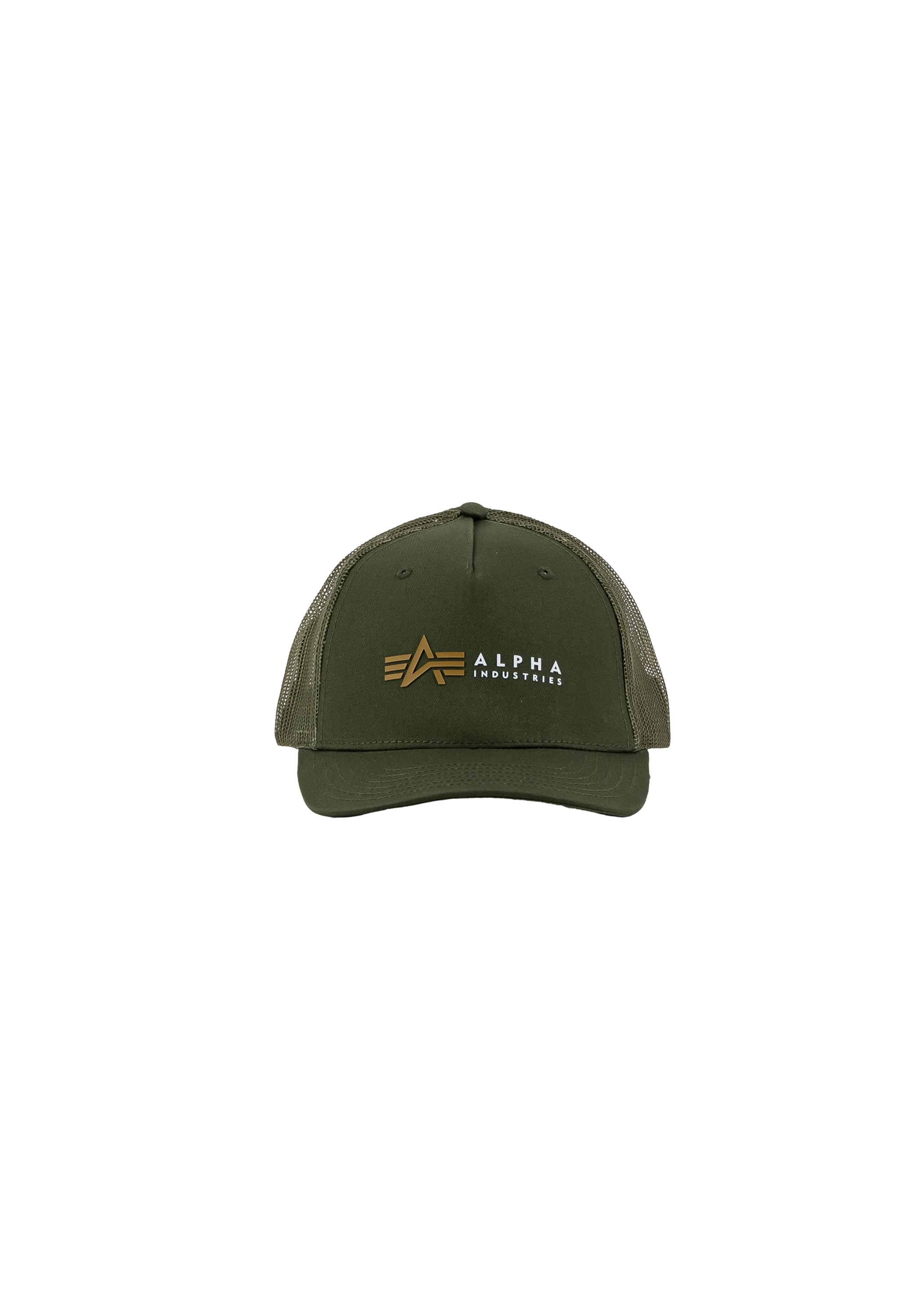Alpha Industries Trucker Cap »Alpha Label Trucker Cap« in grün, Größe onesize
