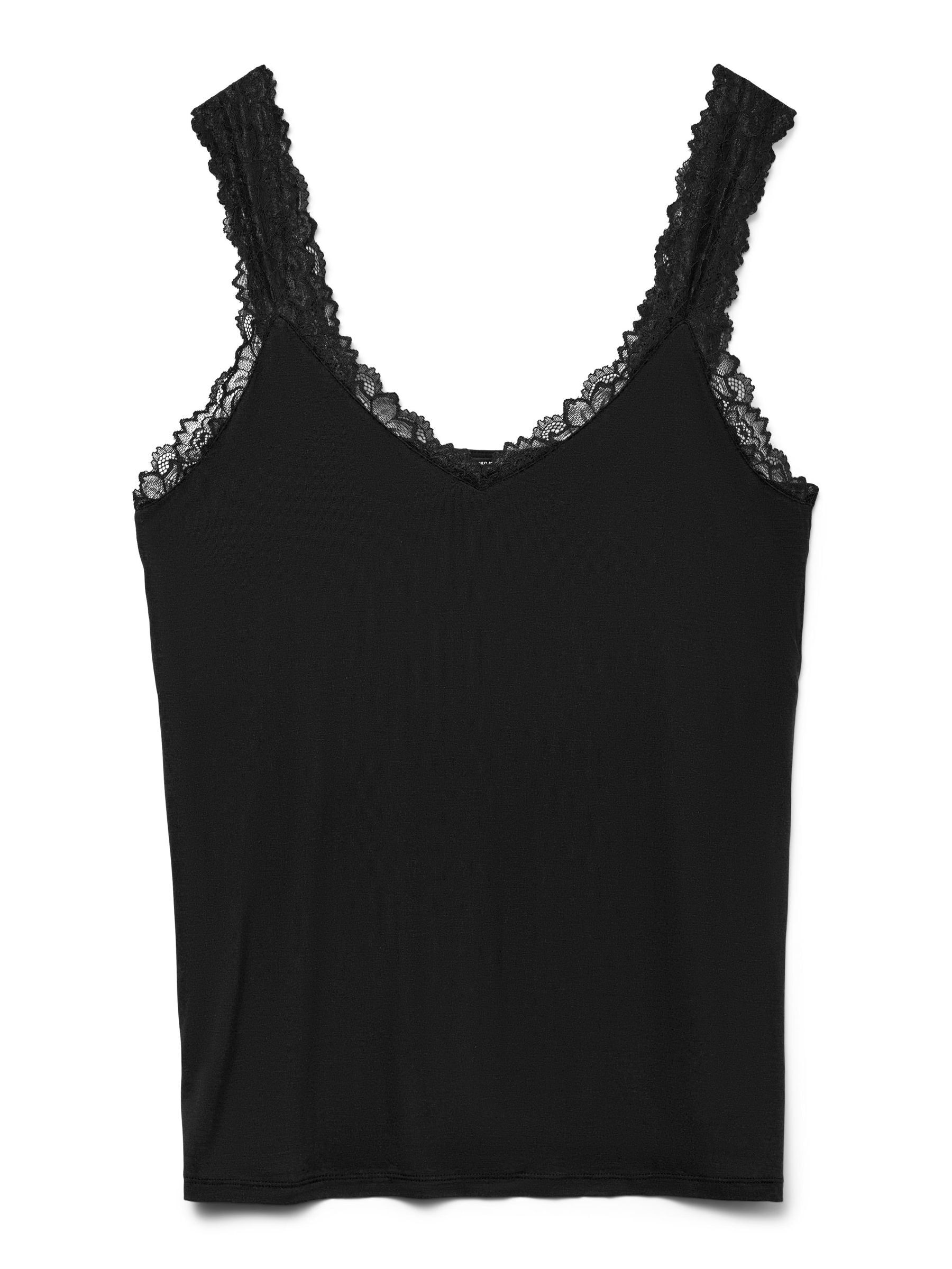 Vero Moda Curve Spitzentop »VMCROSA SL TOP JRS NOOS CUR«