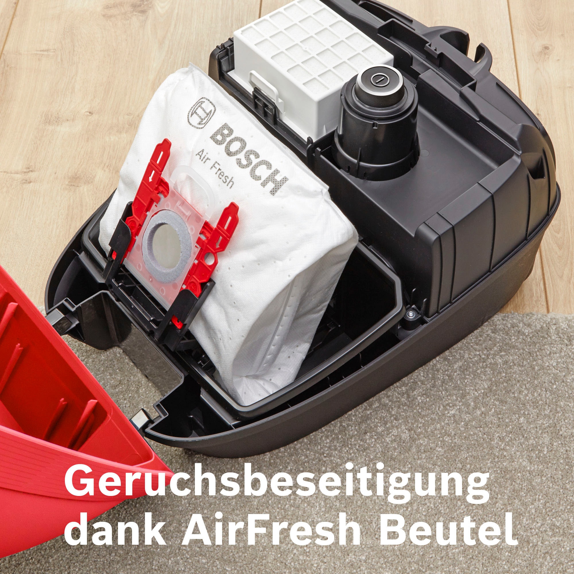 BOSCH Bodenstaubsauger »ProAnimal Serie 6, BGL6TPET«, 700 W, mit Beutel, Ideal für Haustierbesitzer