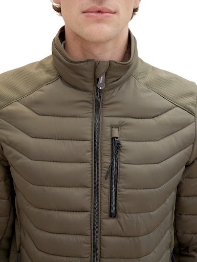 TOM TAILOR Steppjacke, mit Reißverschlusstaschen