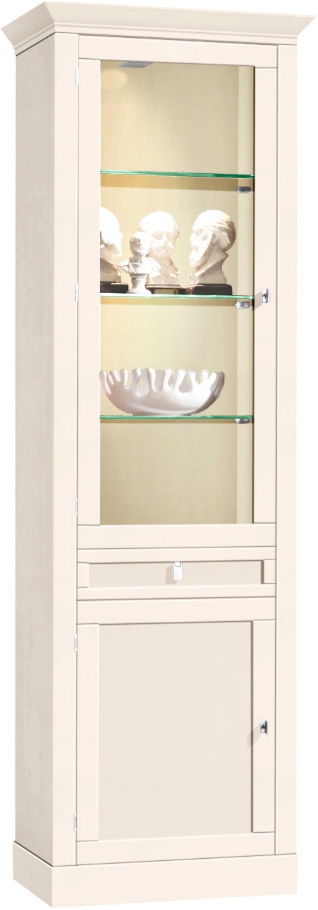 SELVA Vitrine »Sophia«, Modell 7412, Türanschlag links, Höhe 214 cm