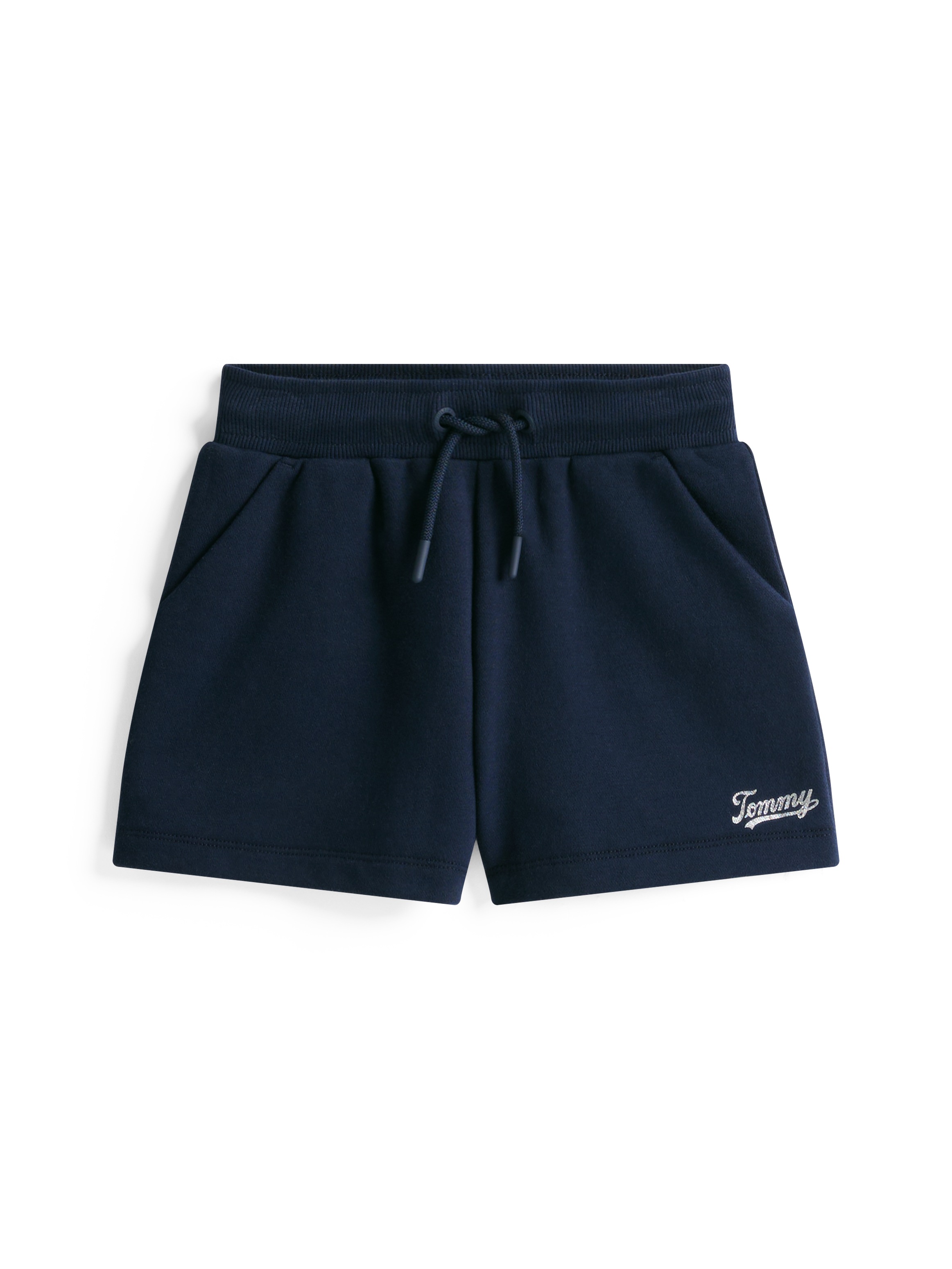 Tommy Hilfiger Sweatshorts »TOMMY SCRIPT SWEATSHORT«, für Kinder bis 16 Jahre, glänzender Logo-Schriftzug