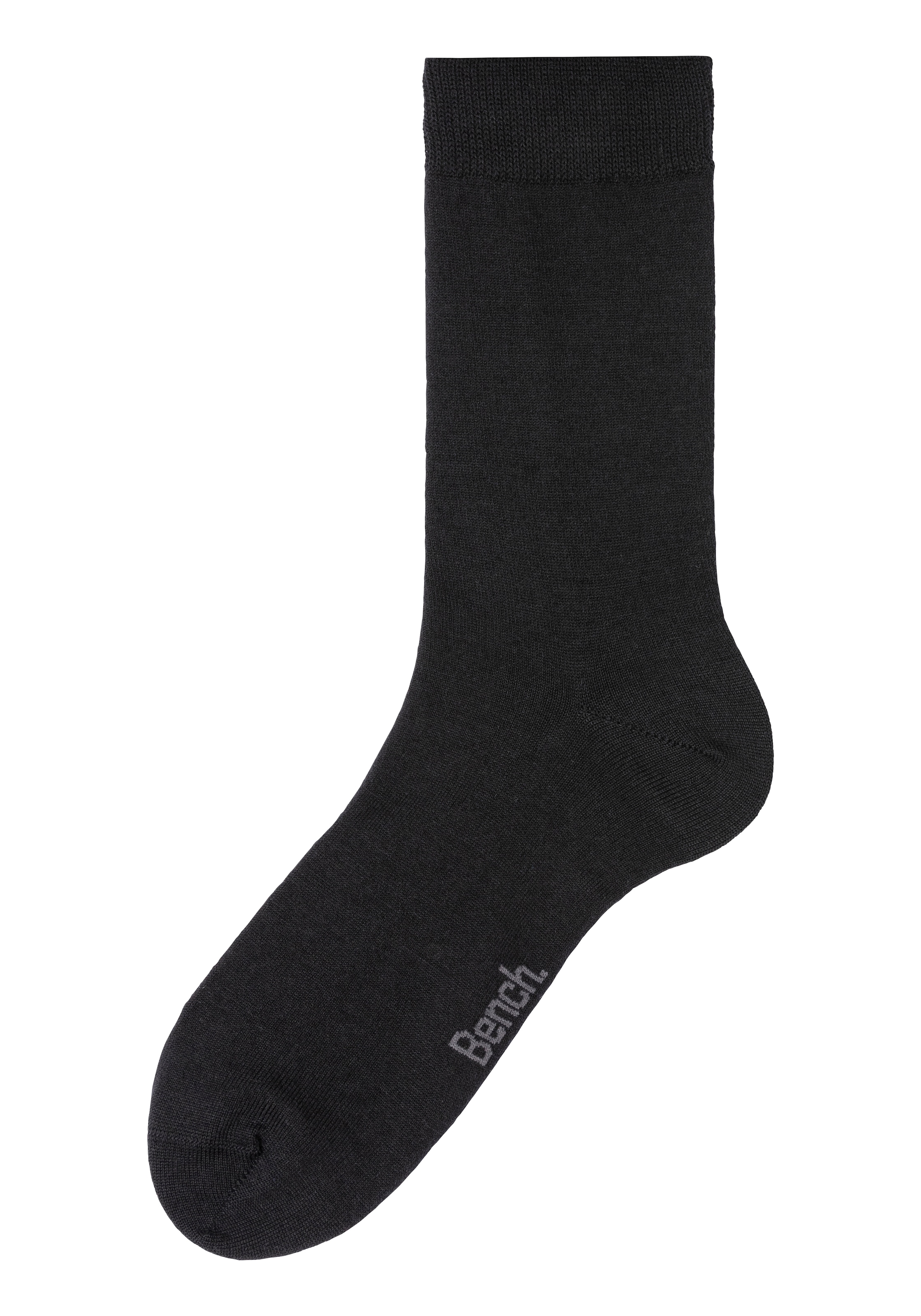 Bench. Socken, (Packung, 3 Paar), Wollsocken aus flauschigem Material mit 53% Wolle