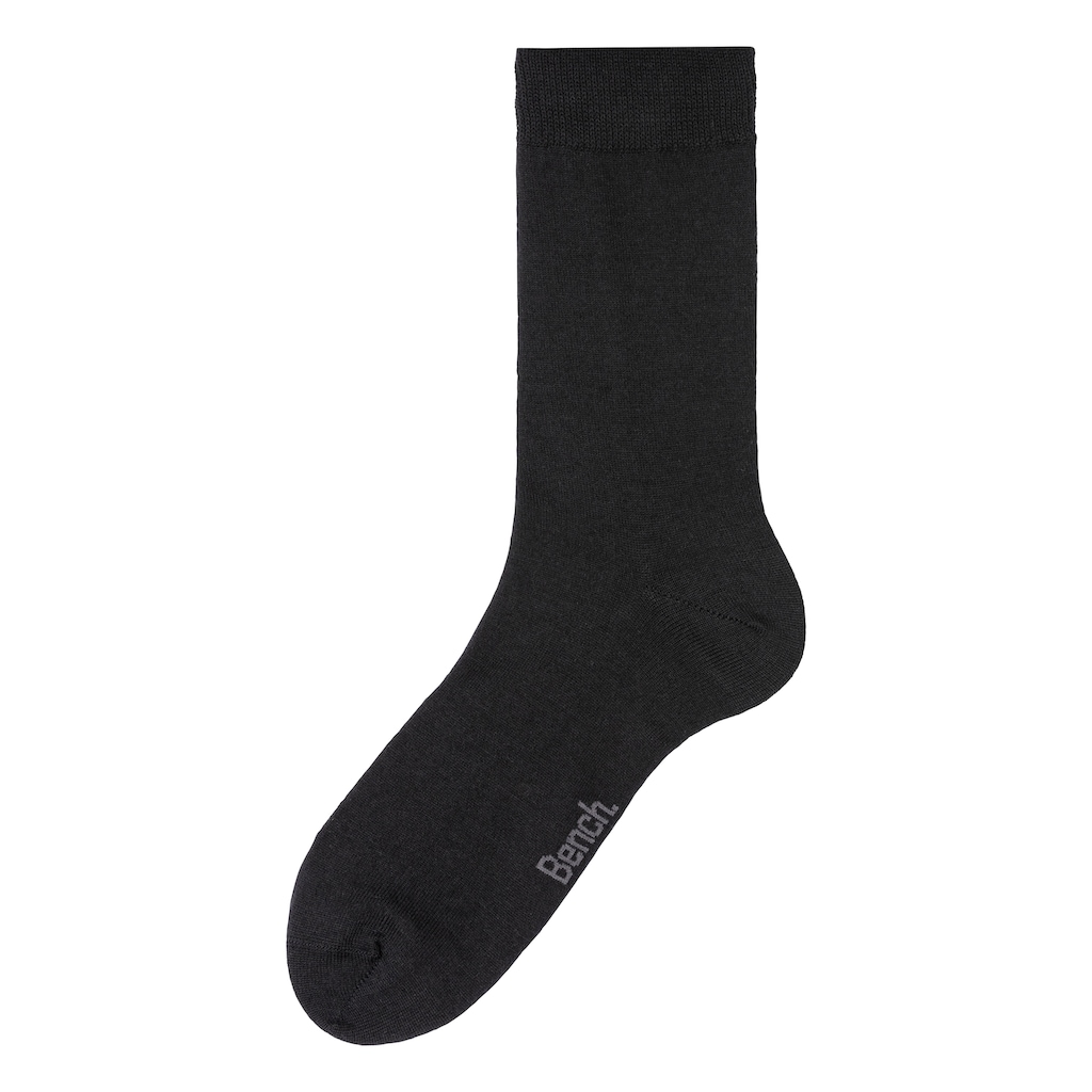 Bench. Socken, (3 Paar), Wollsocken aus flauschigem Material mit 53% Wolle