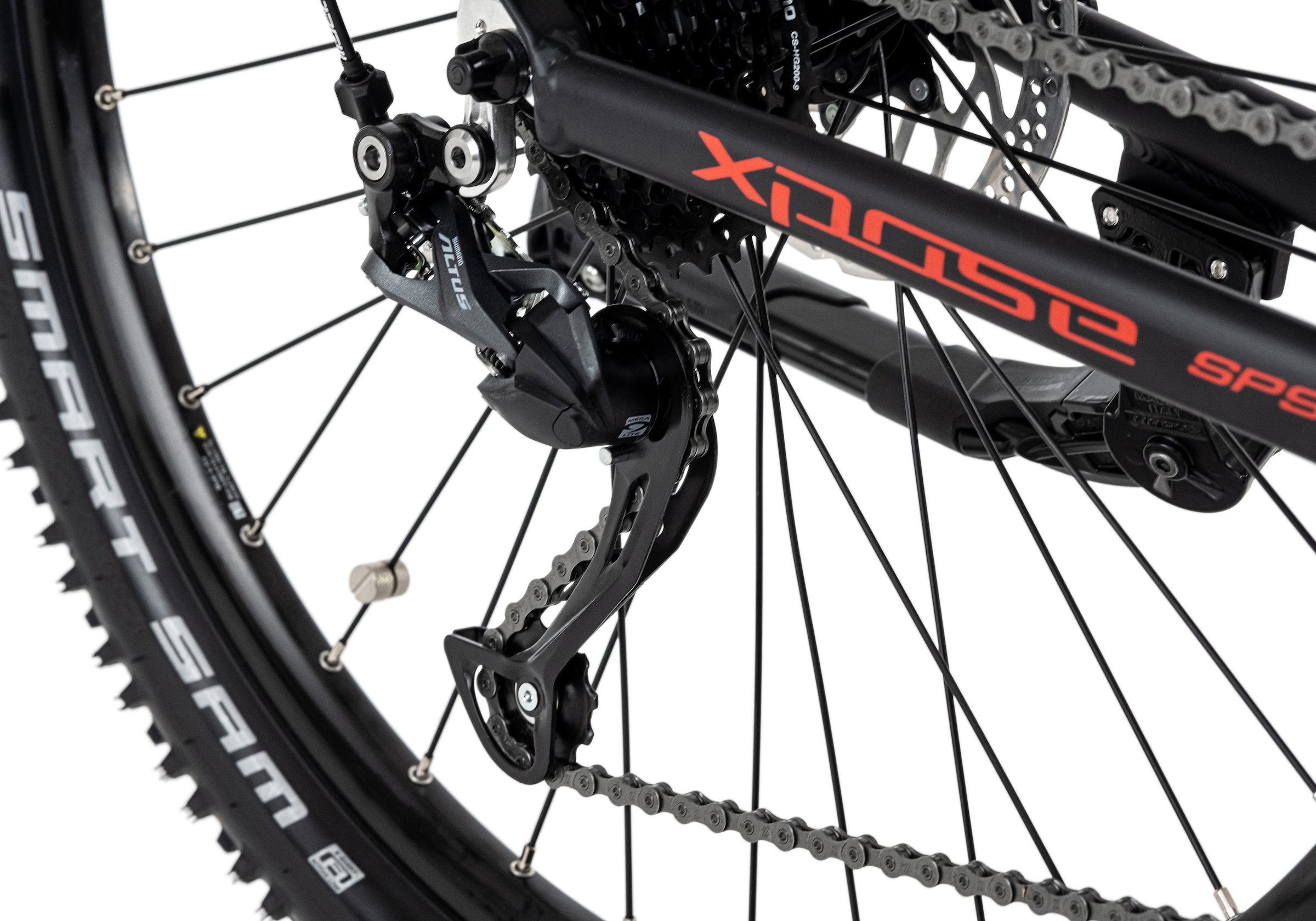 Adore E-Bike »XPOSE«, 9 Gang, Shimano, Altus, Mittelmotor 250 W, Pedelec, Elektrofahrrad für Damen u. Herren, MTB