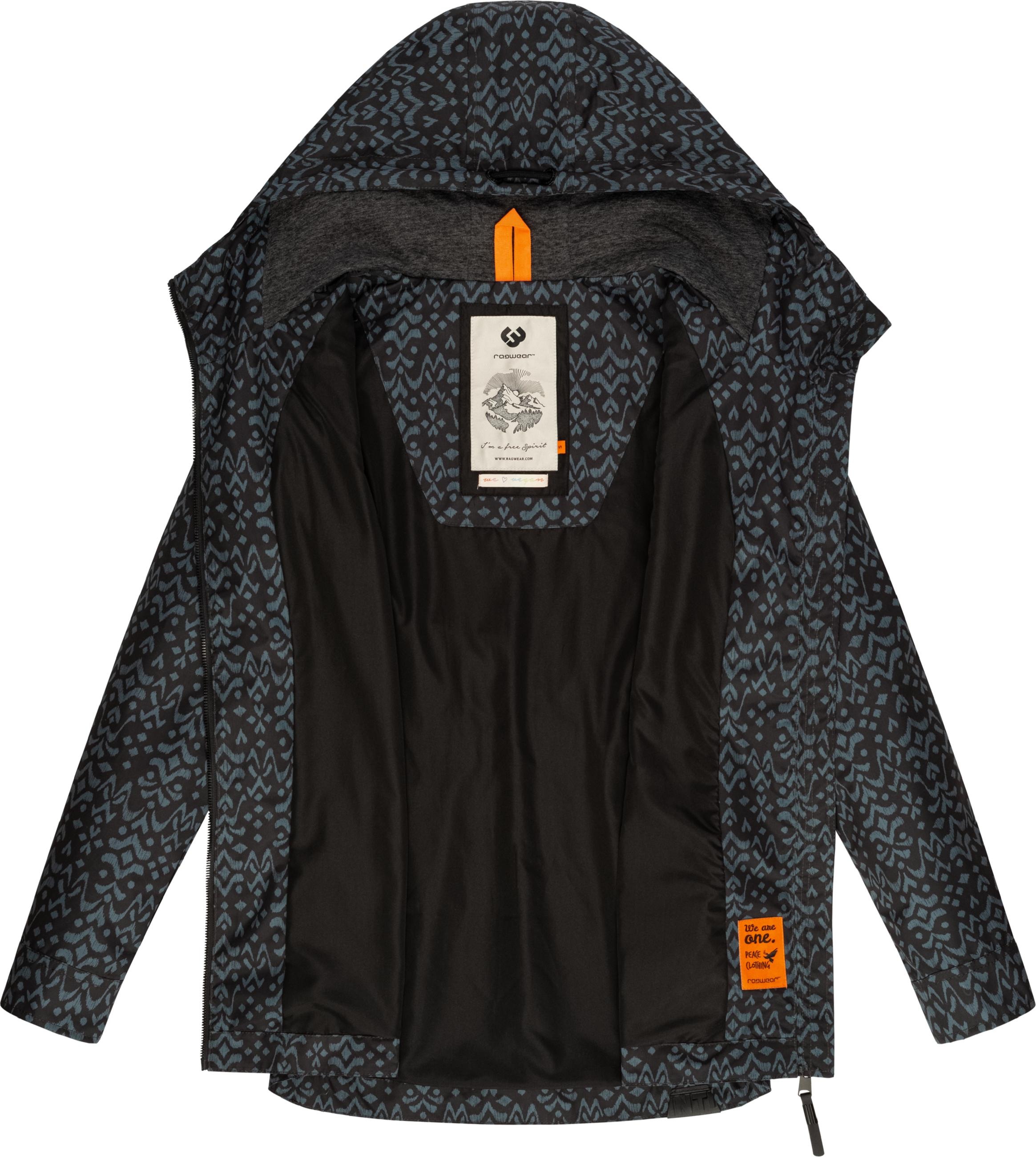 Ragwear Outdoorjacke »Übergangsjacke Zuzka Ikat«