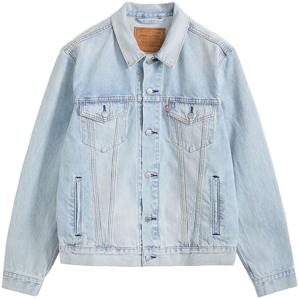 Levi's® Jeansjacke »VINTAGE FIT TRUCKER JKT« ohne Kapuze mit Knopfleiste