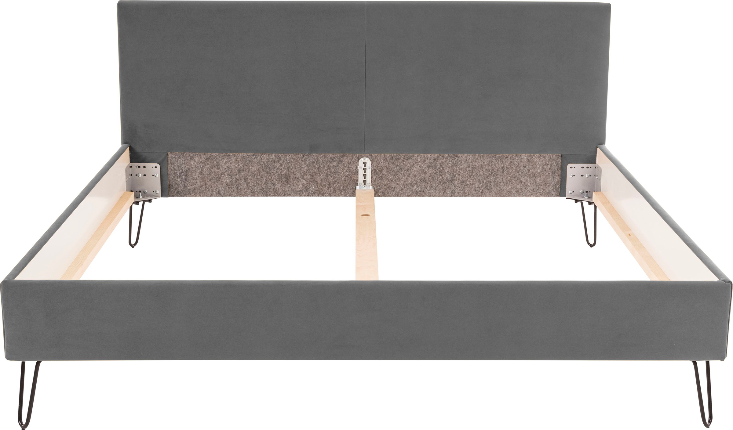 ADA trendline Polsterbett »Famina«, Doppelbett, Liegefläche 180x200 cm, wahlweise mit Matratze, Lattenrost