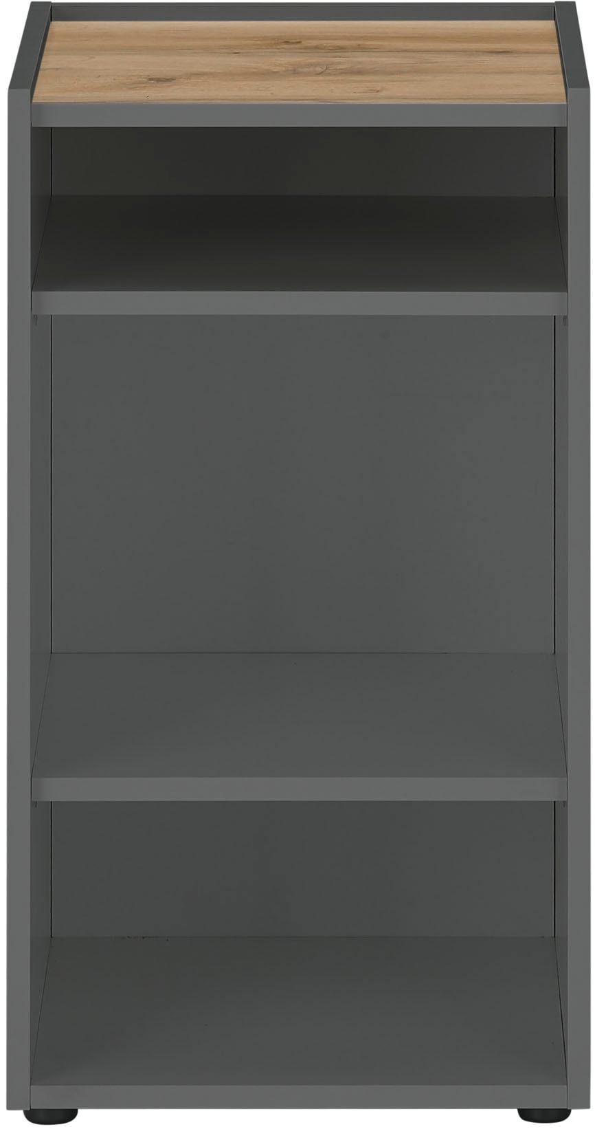 INOSIGN Büromöbel-Set »CITY/GiRON, modernes Design, Homeoff., Büro in zwei Farben/Wotan Eiche«, (Set, 3 tlg.), enthält Unterschrank, Kommode, Schreibtisch, wohnliches Home Office