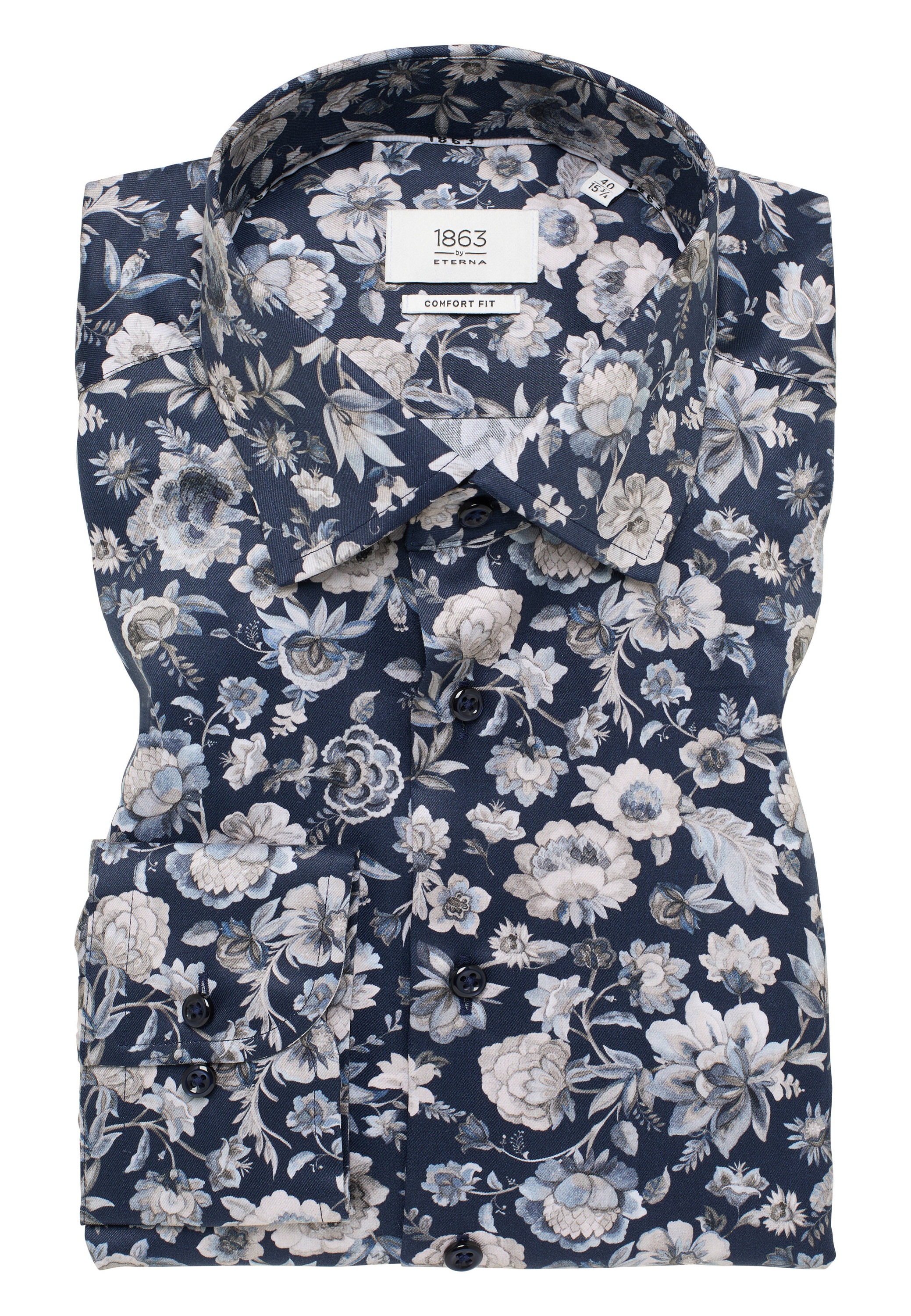 Eterna Langarmhemd »COMFORT FIT«, NON IRON (bügelfrei)