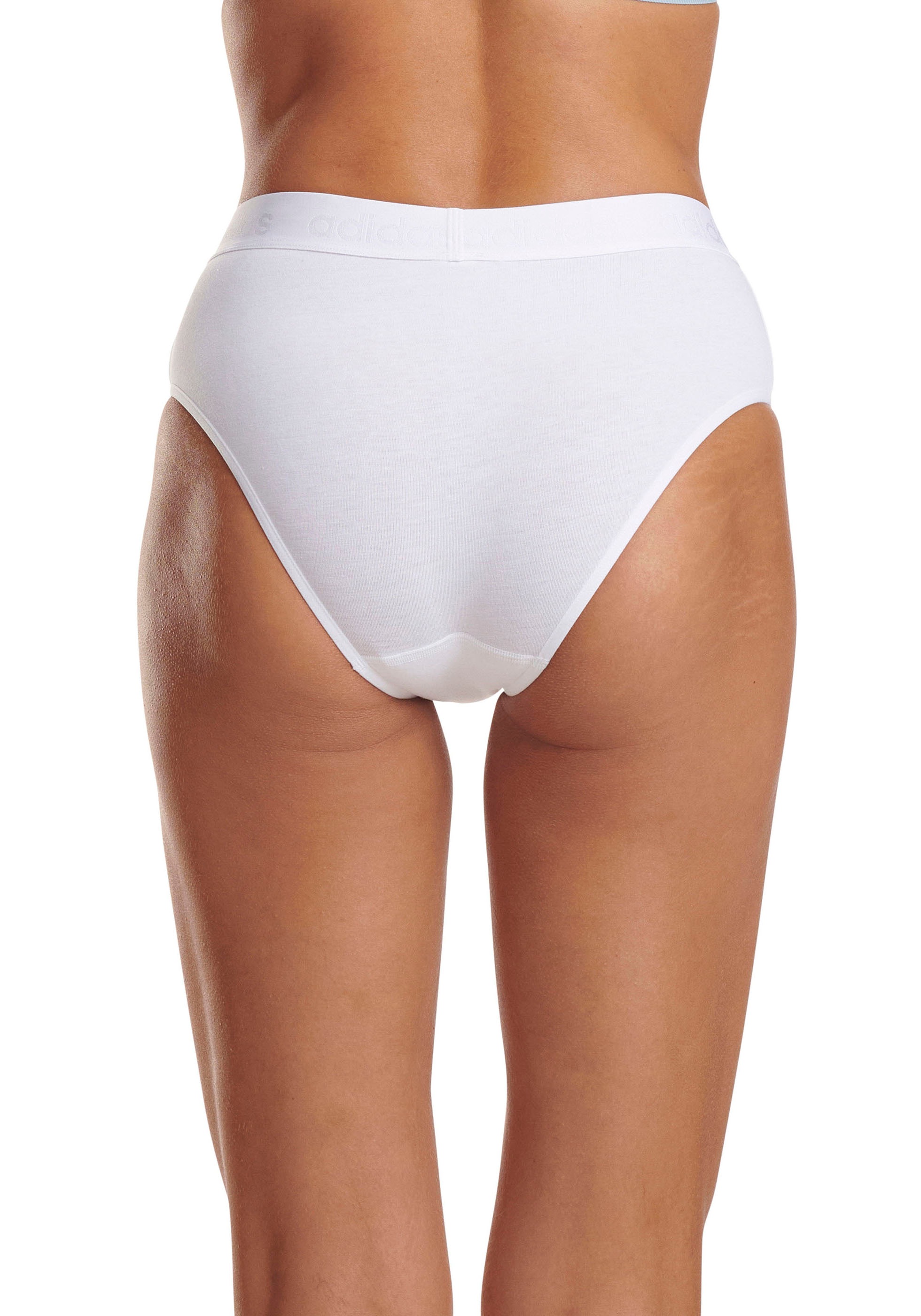 adidas Sportswear Bikinislip »"Smart Cotton"«, (2er-Pack), mit verbesserter Atmungsaktivität