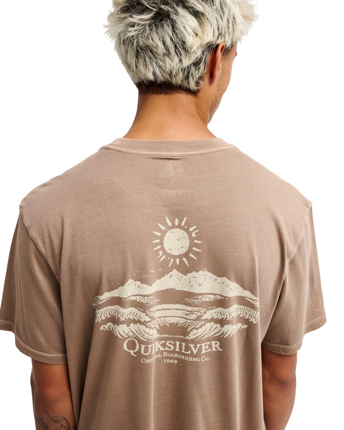 Quiksilver T-Shirt »Evo Neon Blue«