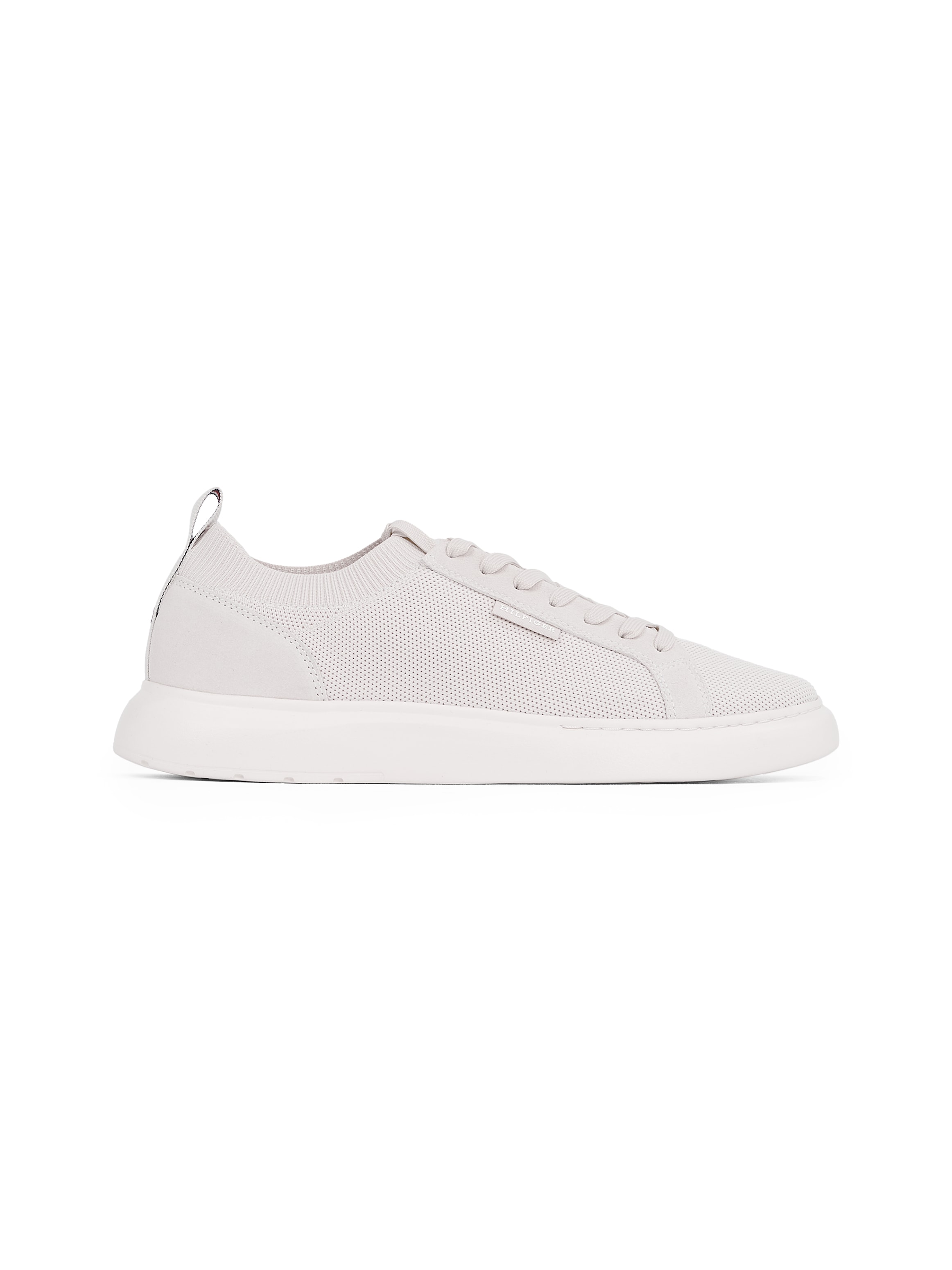 Tommy Hilfiger Sneaker »LIGHT CUPSOLE KNIT SEASONAL«, Freizeitschuh, Halbschuh, Schnürschuh mit Logoschriftzug