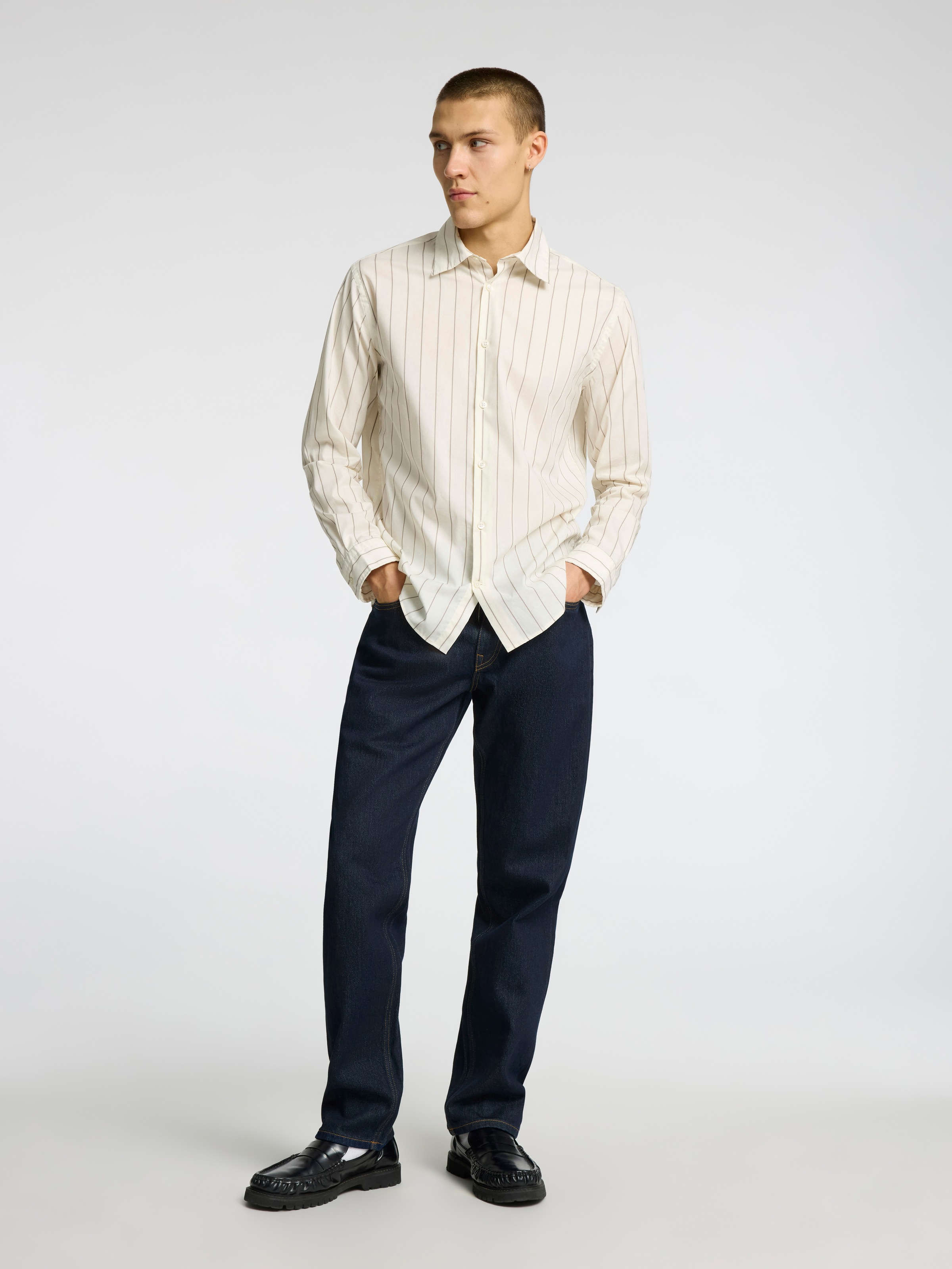 SELECTED HOMME Straight-Jeans »SLH196-STRAIGHT BEN KORI JEANS NOOS«