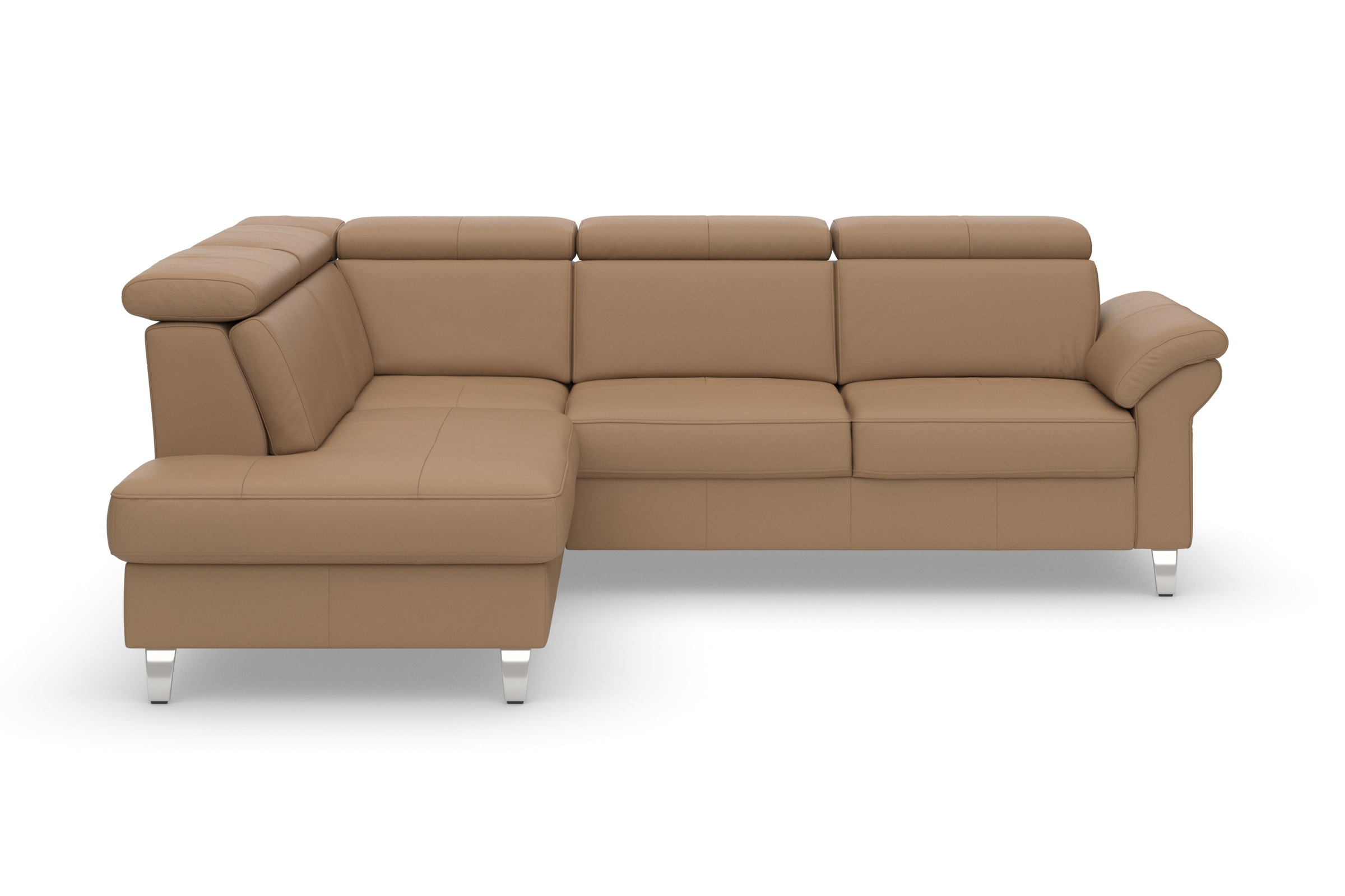 sit&more Ecksofa, inklusive Kopfteilverstellung, wahlweise mit Bettfunktion und Bettkasten