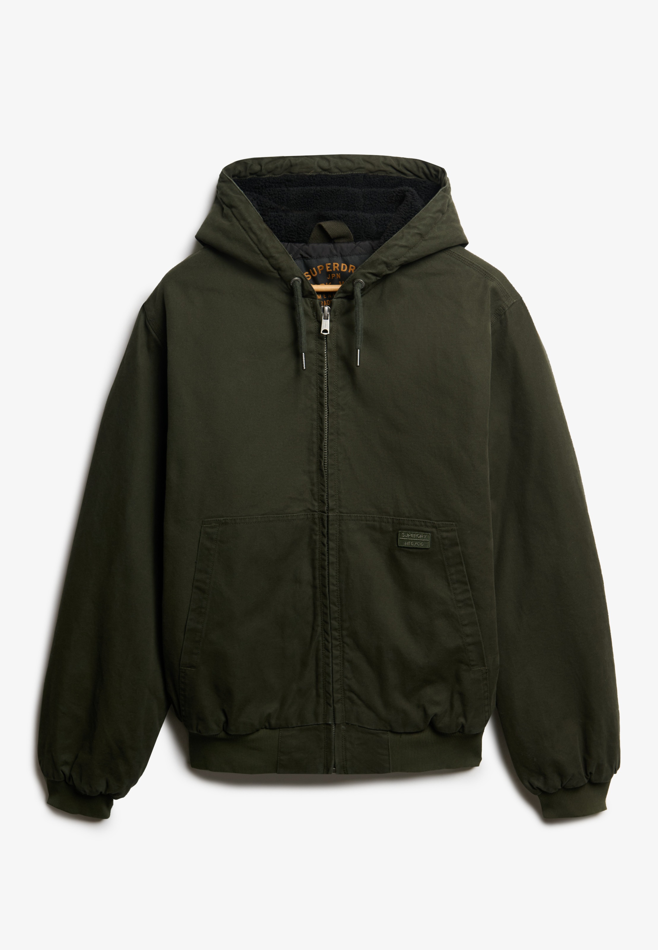 Superdry Parka »CANVAS SURPLUS HOODED JKT«, mit Kapuze