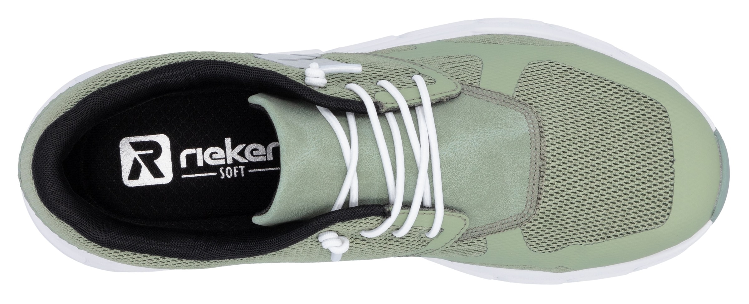 RIEKER Sport Slip-On Sneaker »Preston«, Freizeitschuh, Halbschuh, Schlupfschuh mit Gummizug