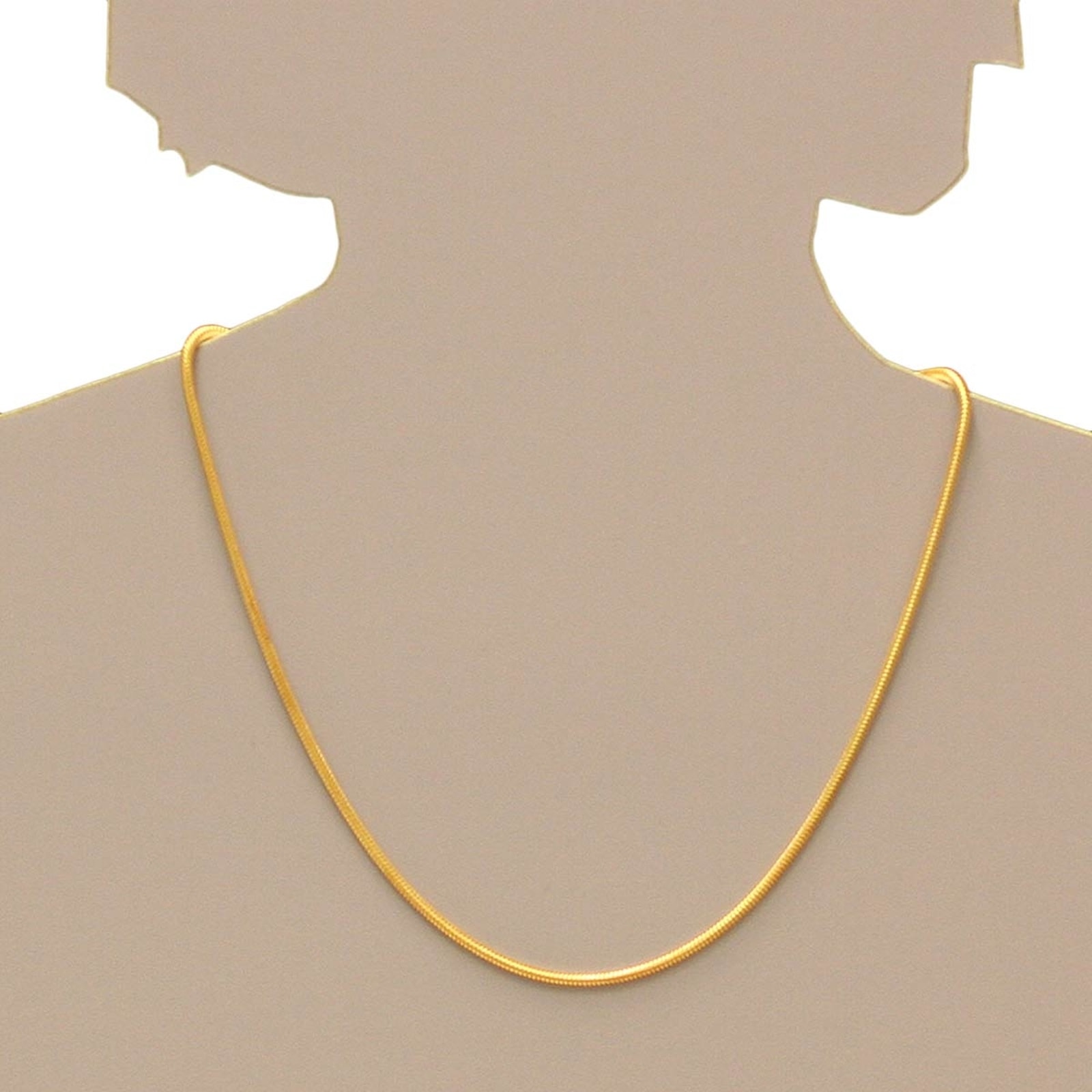 OSTSEE-SCHMUCK Silberkette »- Schlange 2,0 mm - Silber 925/000, vergoldet -,«