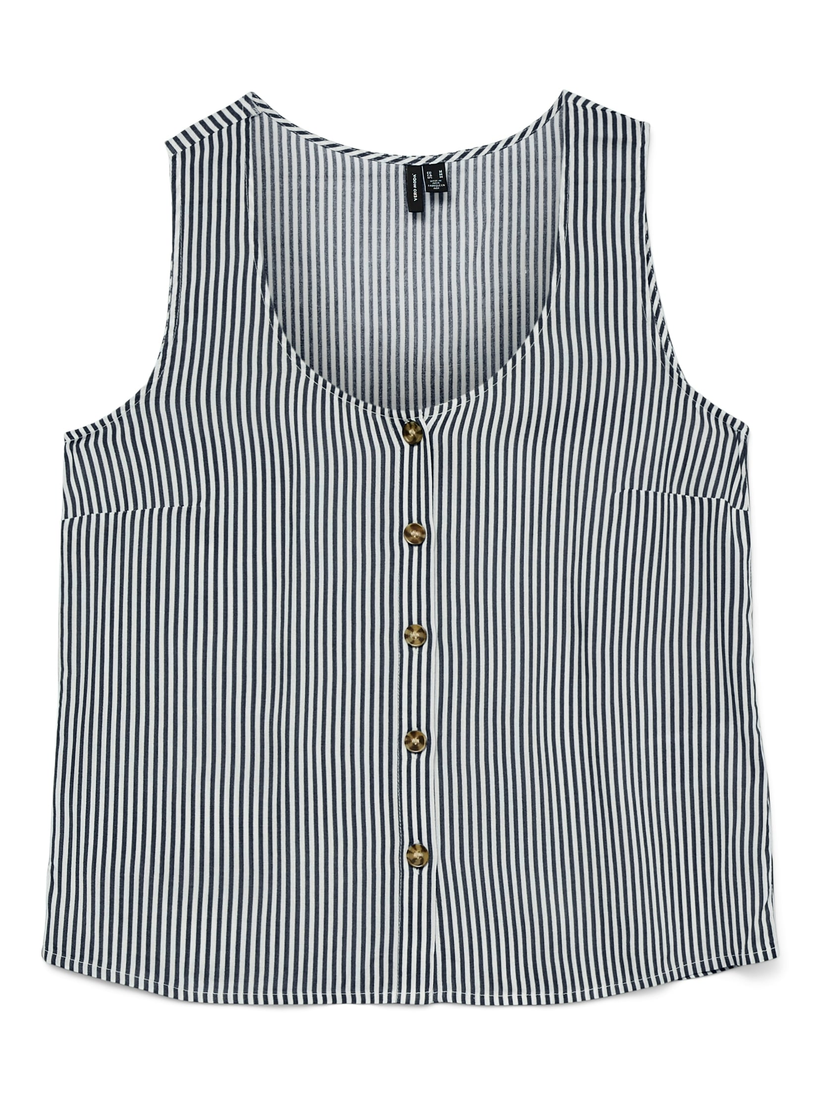 Vero Moda Blusentop »VMBUMPY SL SHIRT WVN GA NOOS«