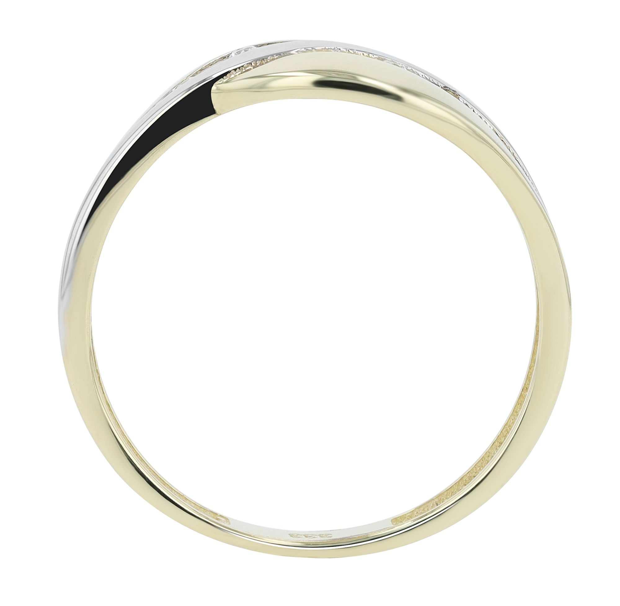 Adelia´s Fingerring »Damen Ring aus 333 Gold mit Zirkonia«