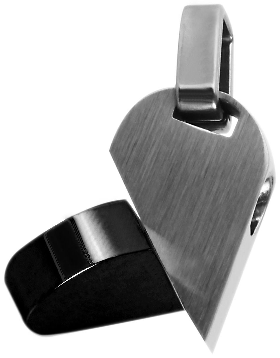 Adelia´s Herzanhänger »Damen Anhänger ¿ Herz Herzanhänger aus Edelstahl«