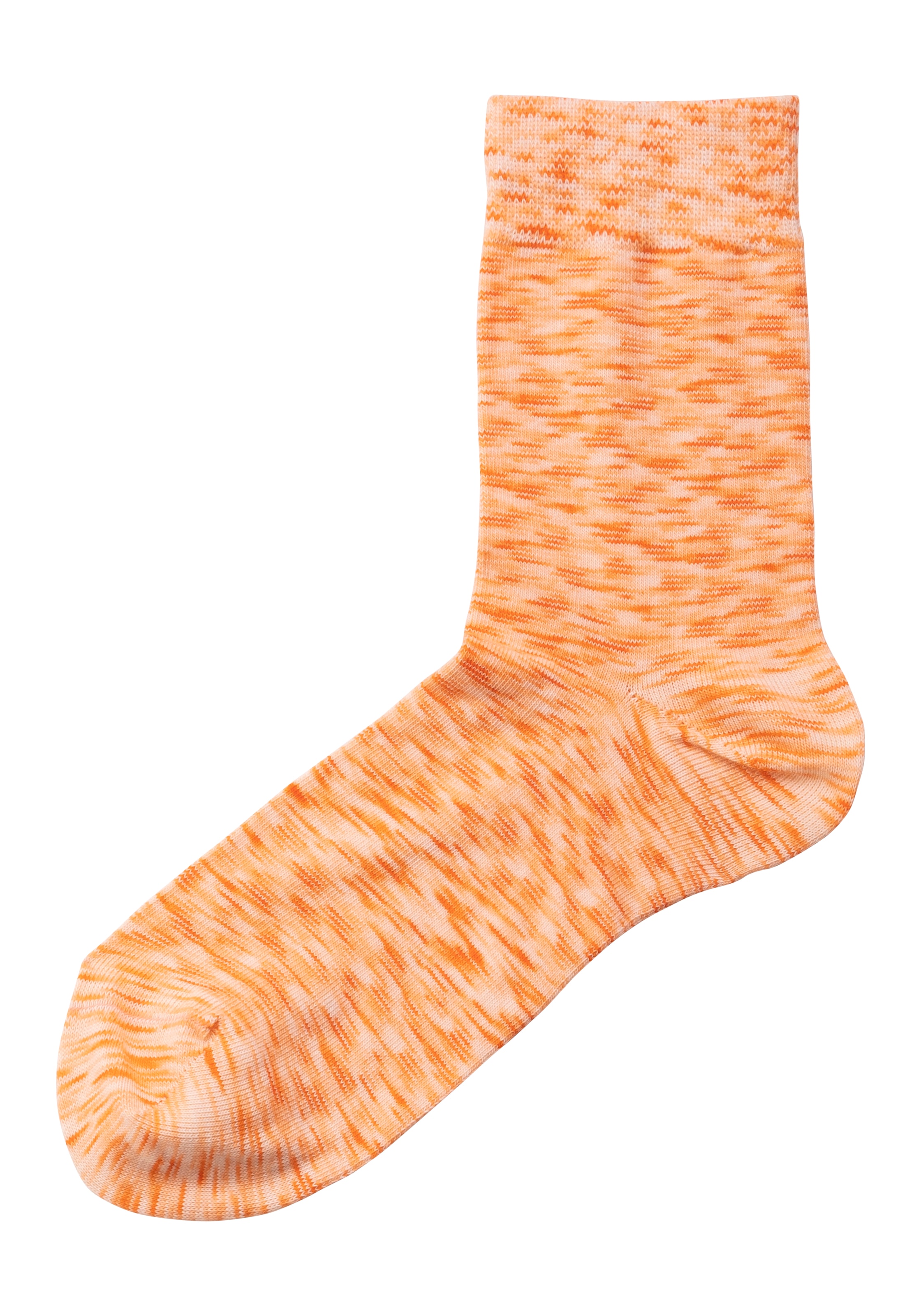 H.I.S Freizeitsocken, (Packung, 6 Paar), mit farbigem Garn