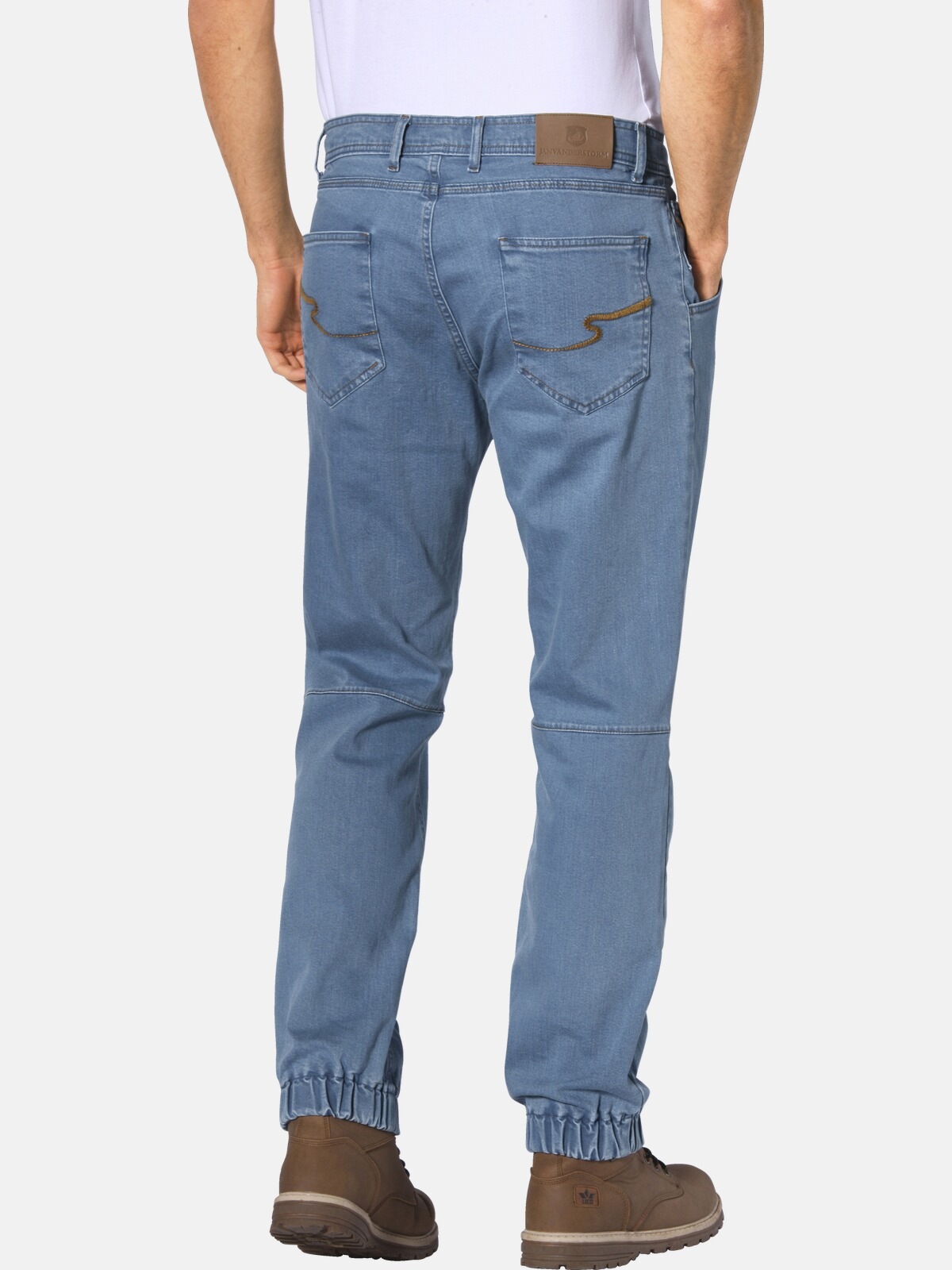 Jan Vanderstorm Bequeme Jeans »Tiefbundjeans HEMAL«, (1 tlg.)