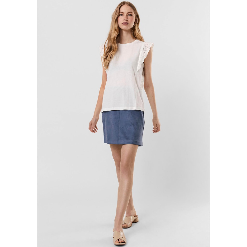 Vero Moda Rundhalsshirt »VMHOLLYN SS TOP«