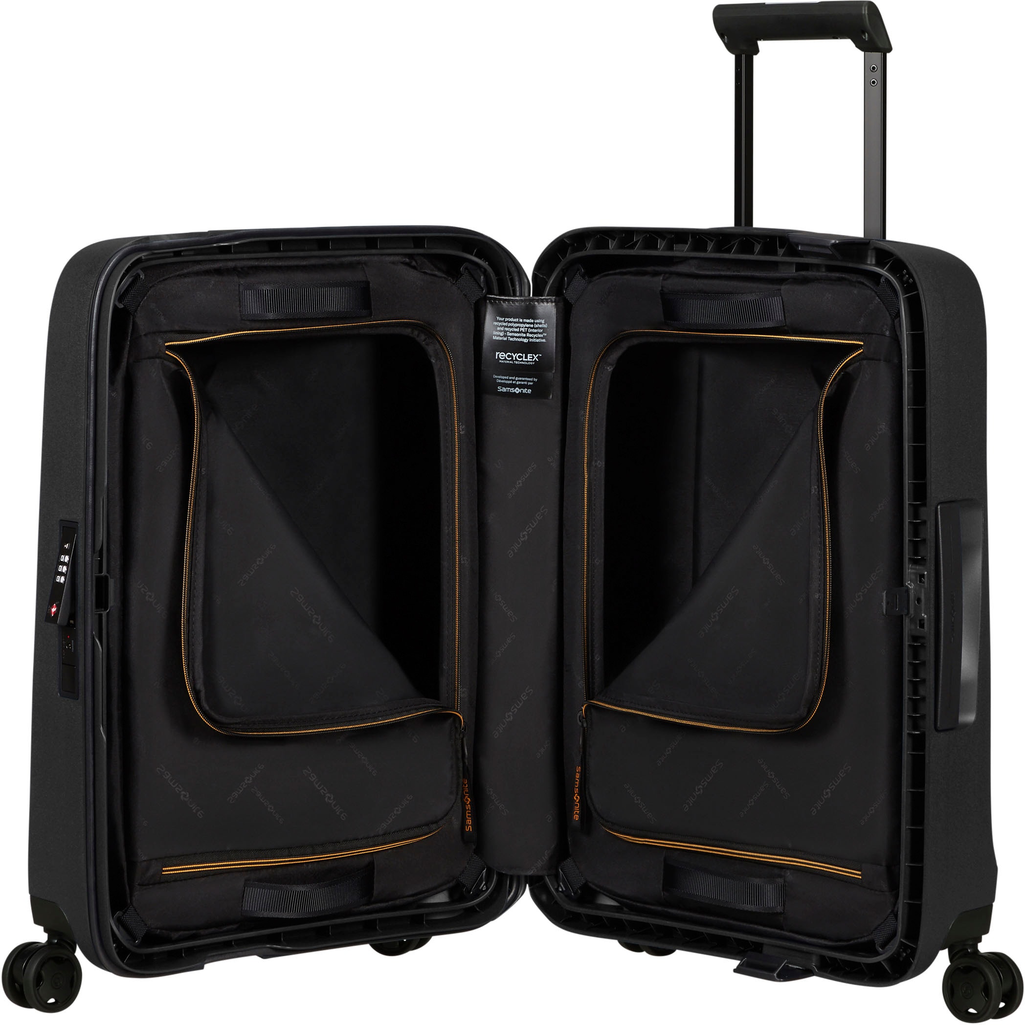 Samsonite Hartschalen-Trolley »ESSENS, verschiedene Größen und Farben«, 4 Rollen, Reisekoffer Hartschalenkoffer Koffer für Flugreisen TSA-Schloss