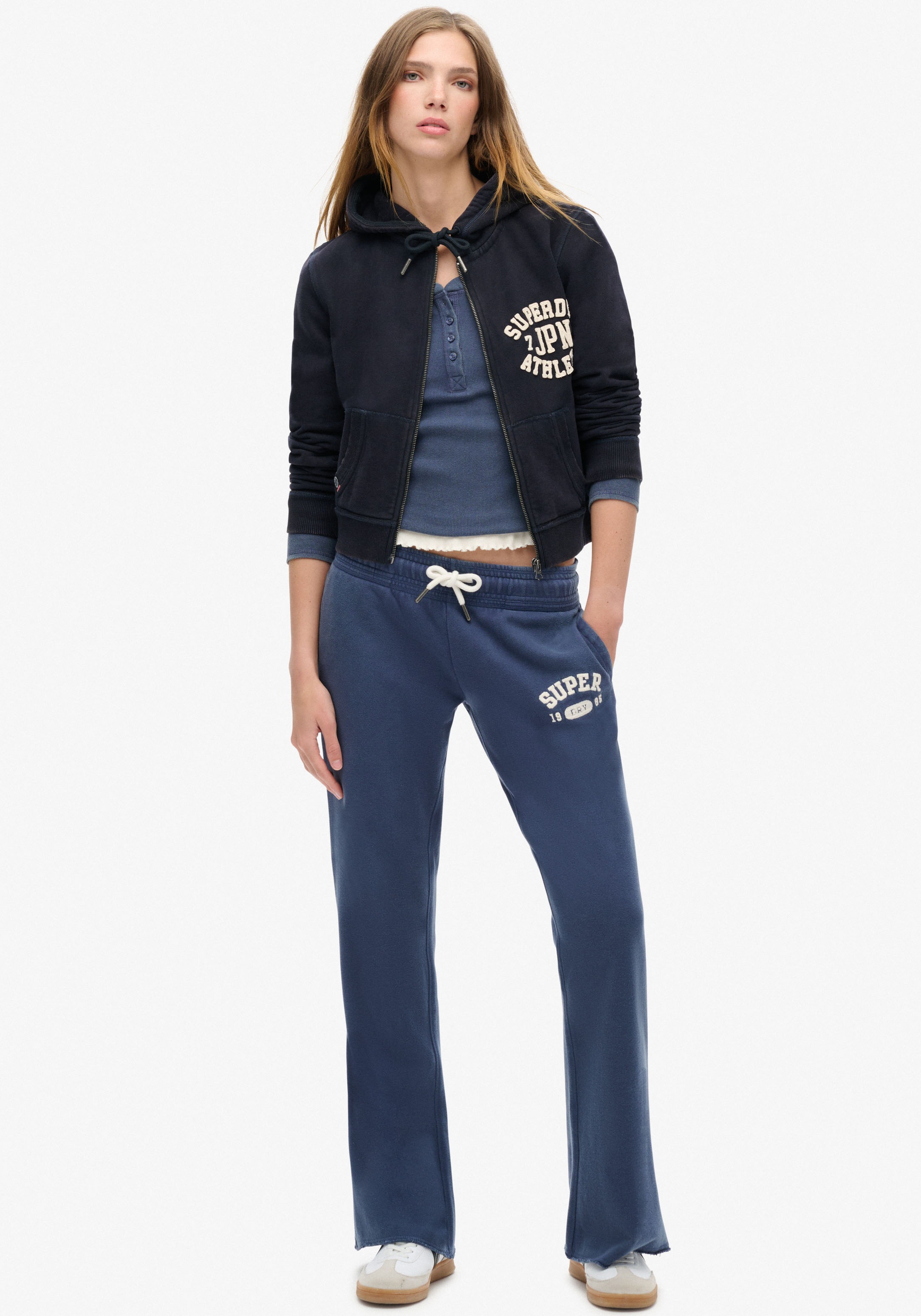 Superdry Langarmshirt »ATHLETIC BUTTON DOWN LS TOP«