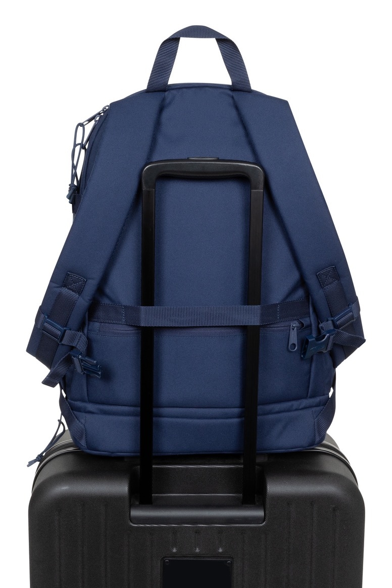 Eastpak Freizeitrucksack »EVERYDAY PAK'R Monotone Navy« , Unisex Travelrucksack, Reiserucksack mit zusätzlichem RV-Bodenfach