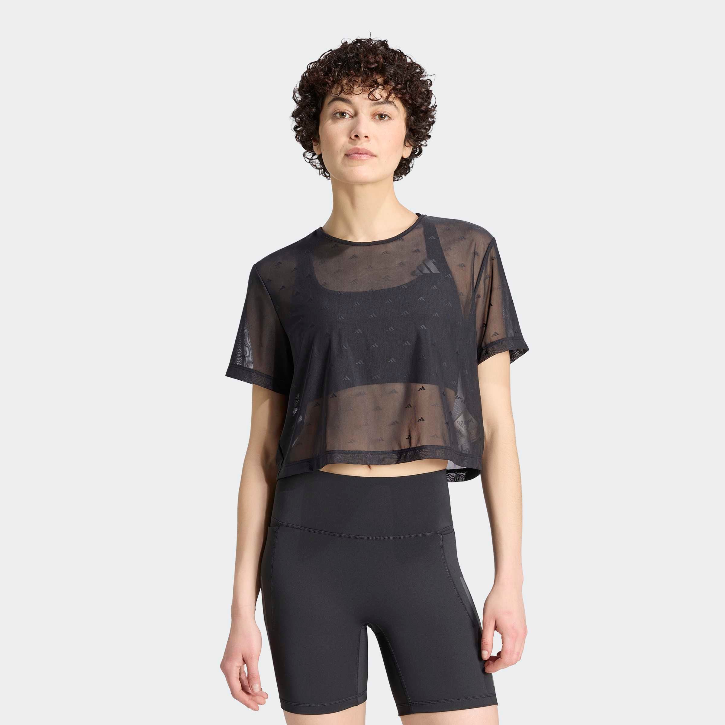 adidas Performance T-Shirt »PRIMELIFT ESSENTIALS WORKOUT MESH-, KASTIG GESCHNITTEN«