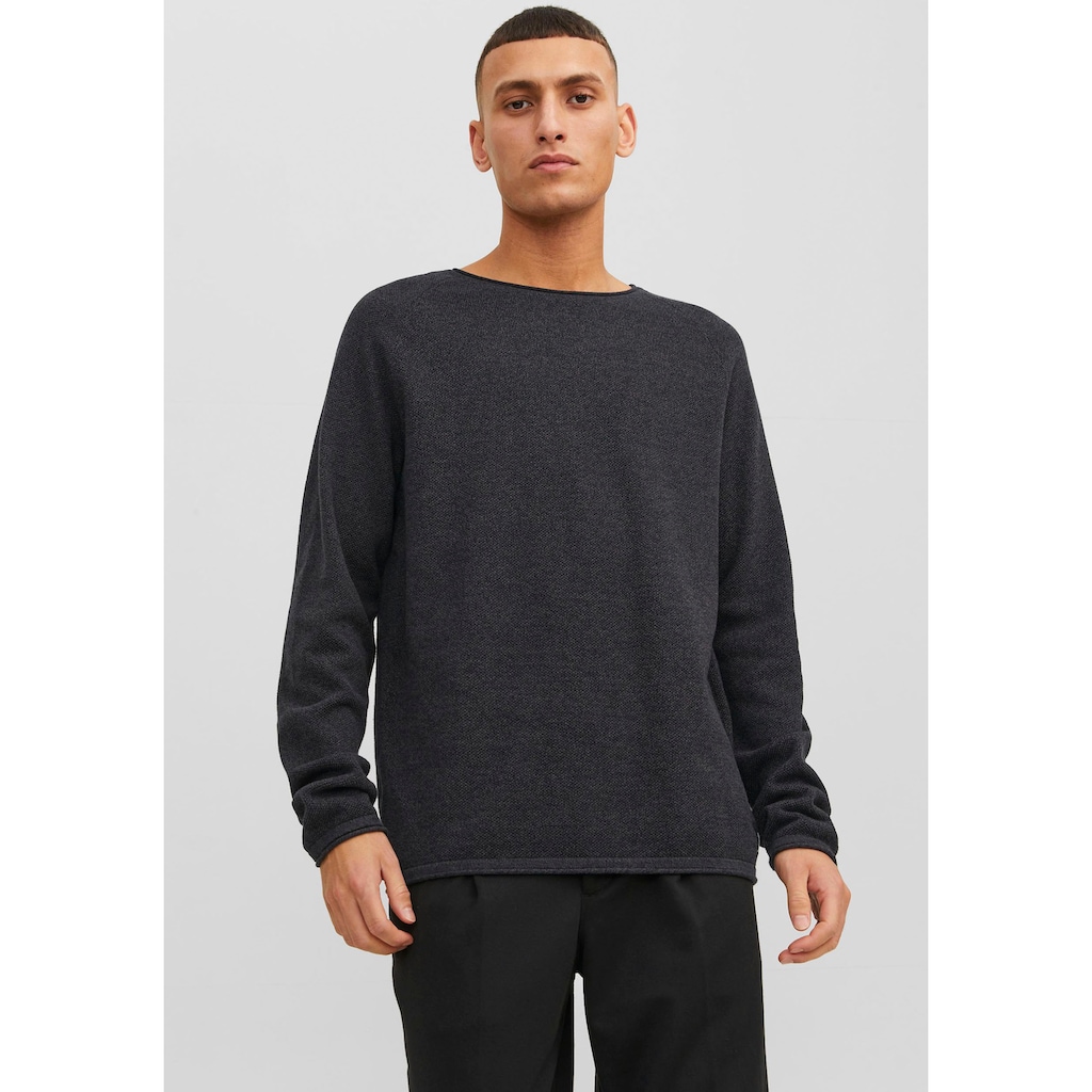 Jack & Jones Rundhalspullover »JPRBLUMIGUEL KNIT CREW NECK NOOS«