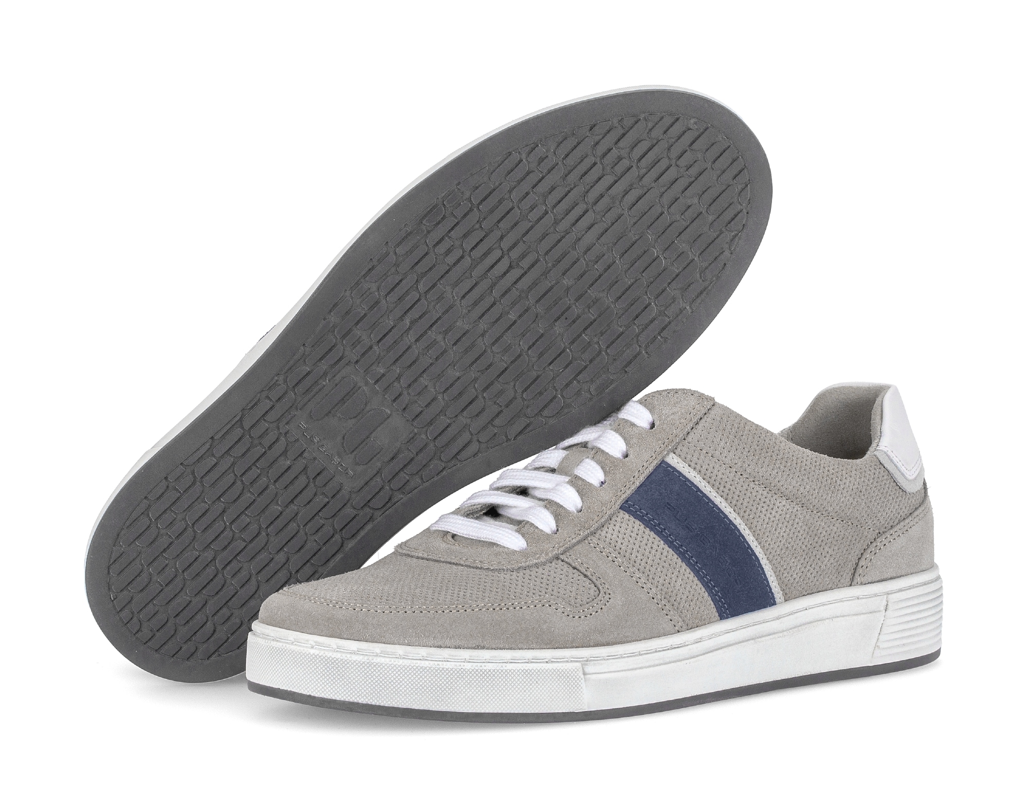 Pius Gabor Sneaker  Freizeitschuh, Halbschuh, Schnürer mit Kontrastbesätze, Weite G