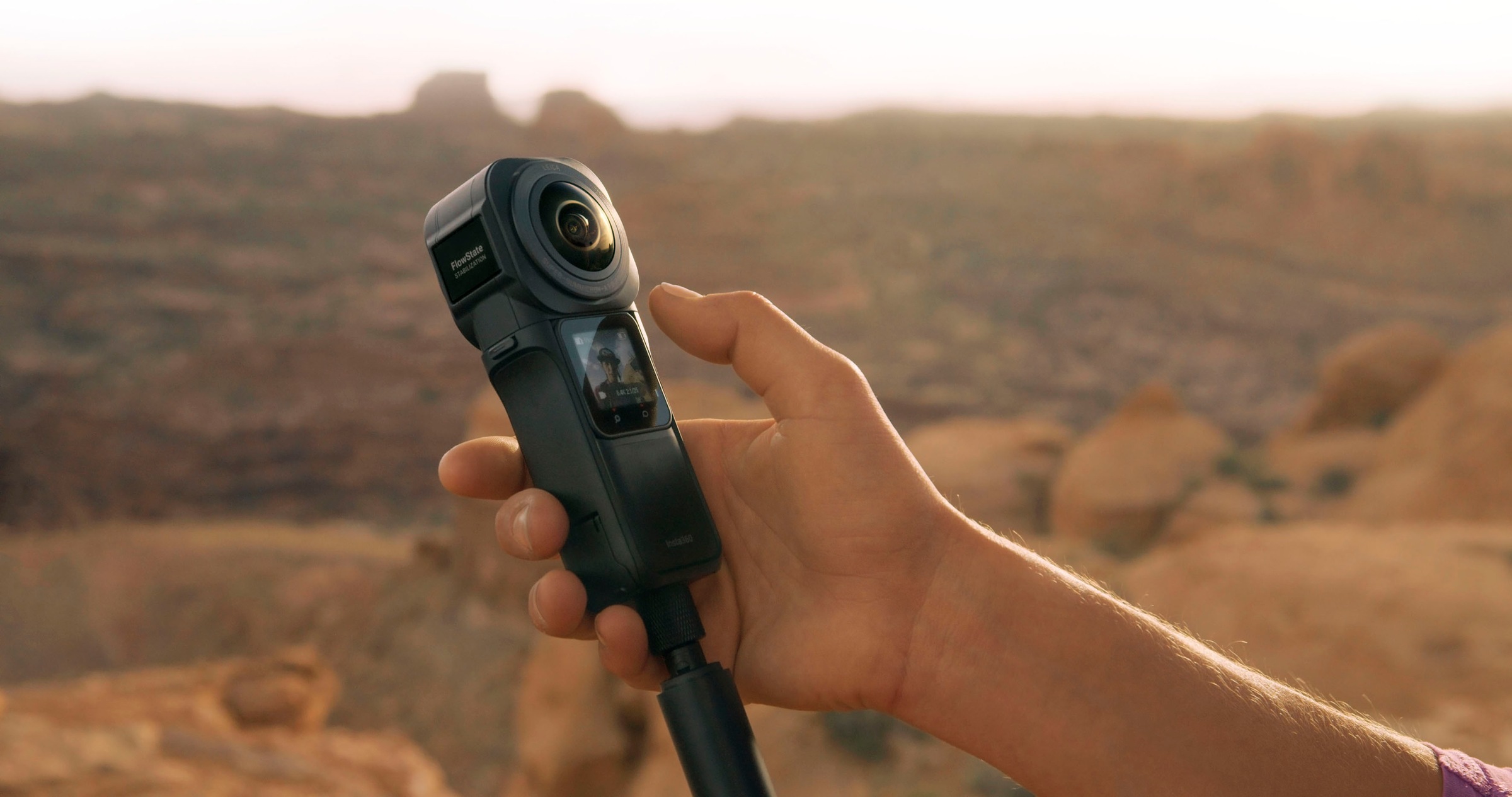 Insta360 Action Cam »ONE RS 1-Inch 360 Edition«, 6K, WLAN (Wi-Fi)-Bluetooth