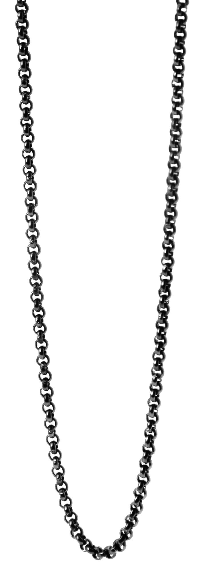 Adelia´s Gliederkette »Unisex Halskette ¿ Erbskette aus Edelstahl«