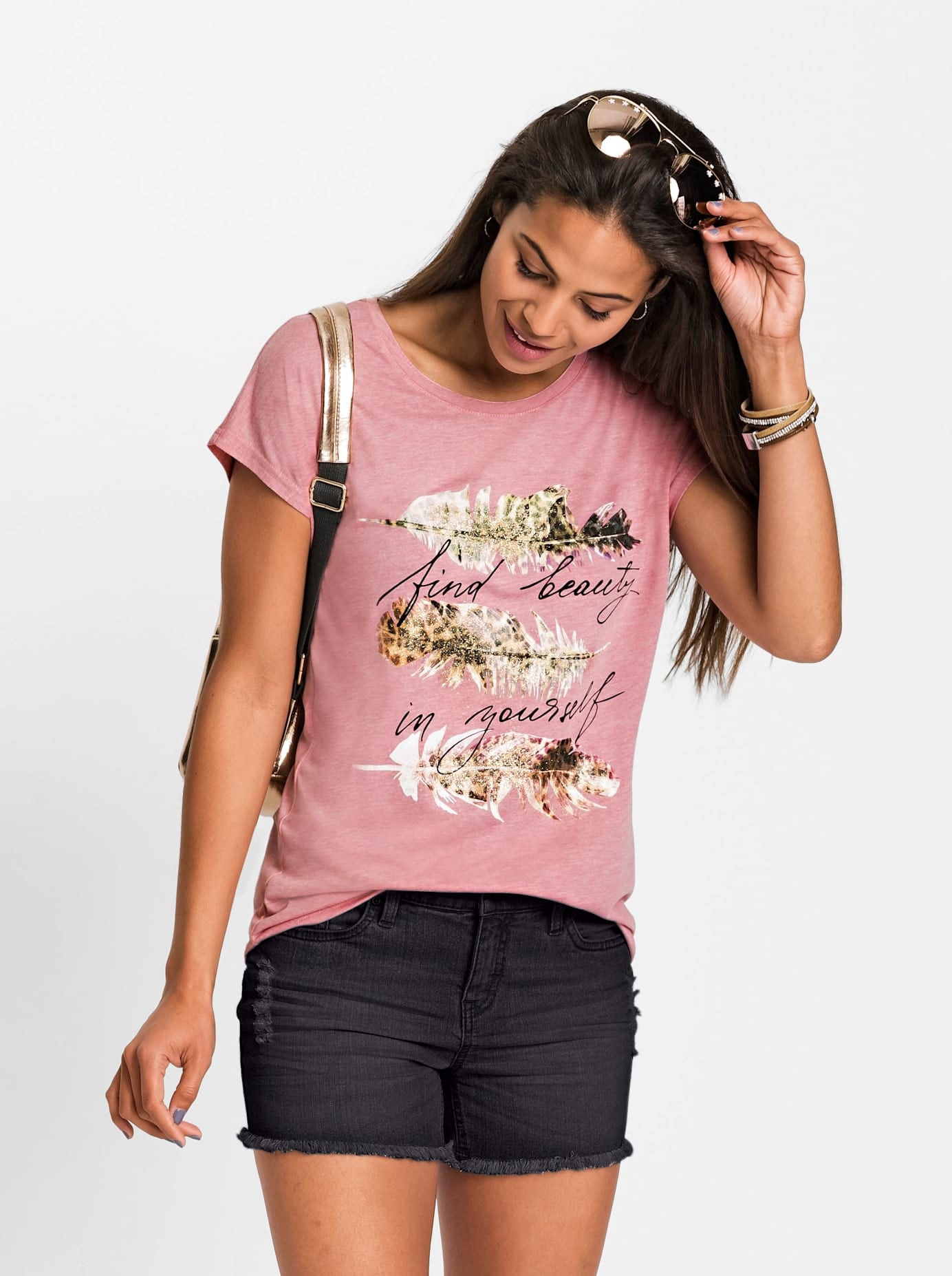 Inspirationen Kurzarmshirt »Shirt« 1 tlg.