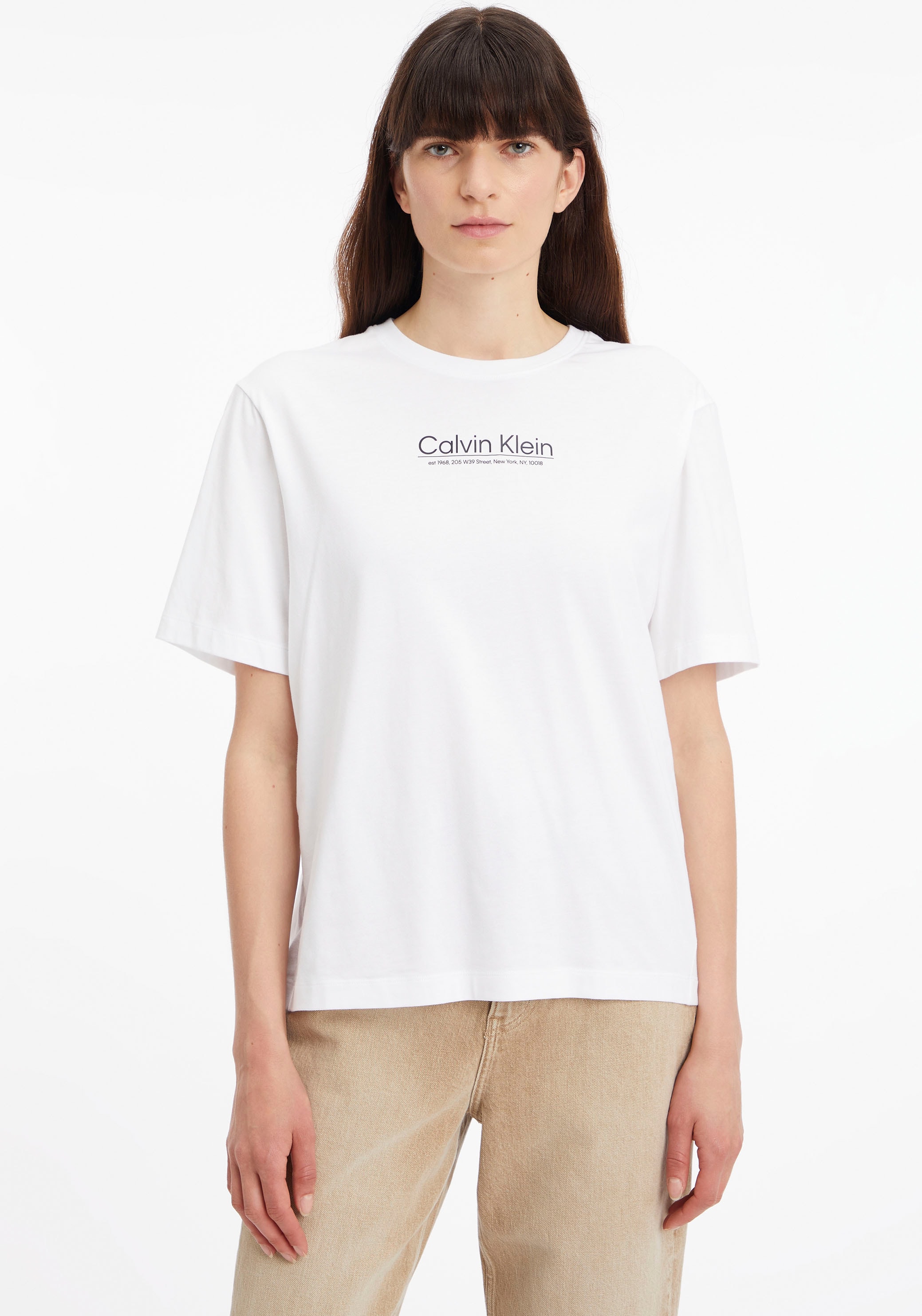 Calvin Klein T-Shirt »COORDINATES LOGO GRAPHIC T-SHIRT«, mit Calvin Klein Logo-Schriftzug kaufen