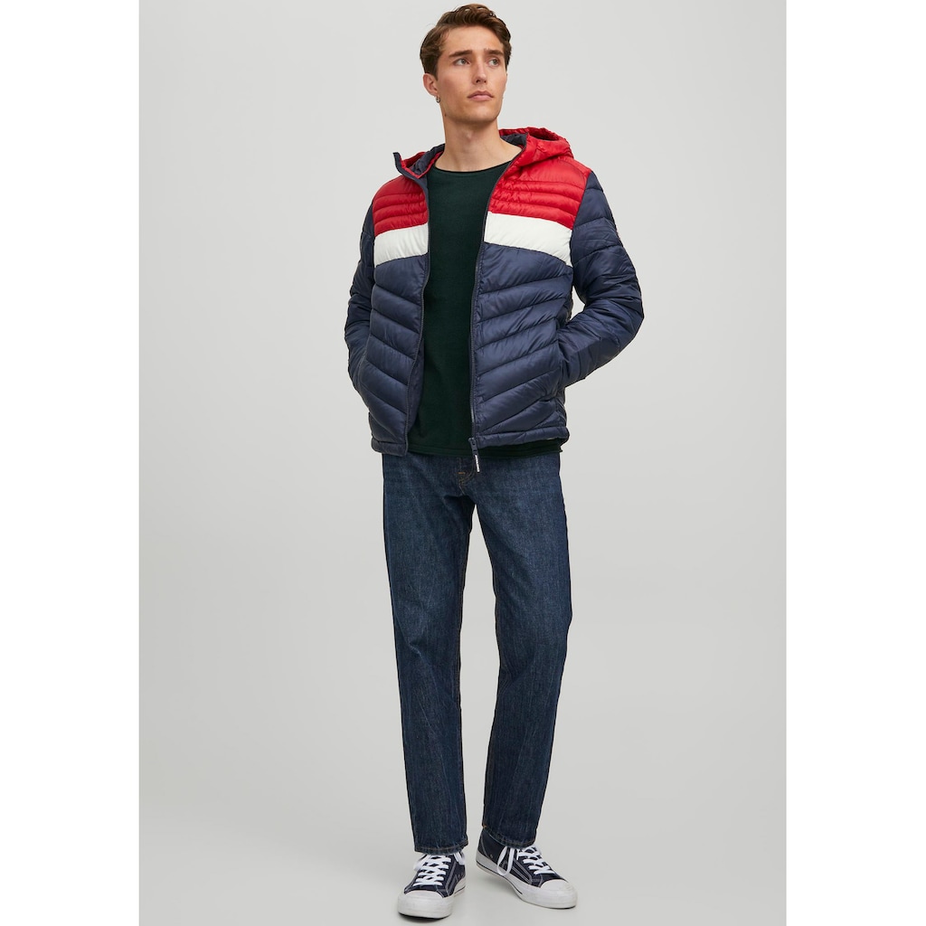 Jack & Jones Steppjacke »HERO PUFFER HOOD«, mit Kapuze