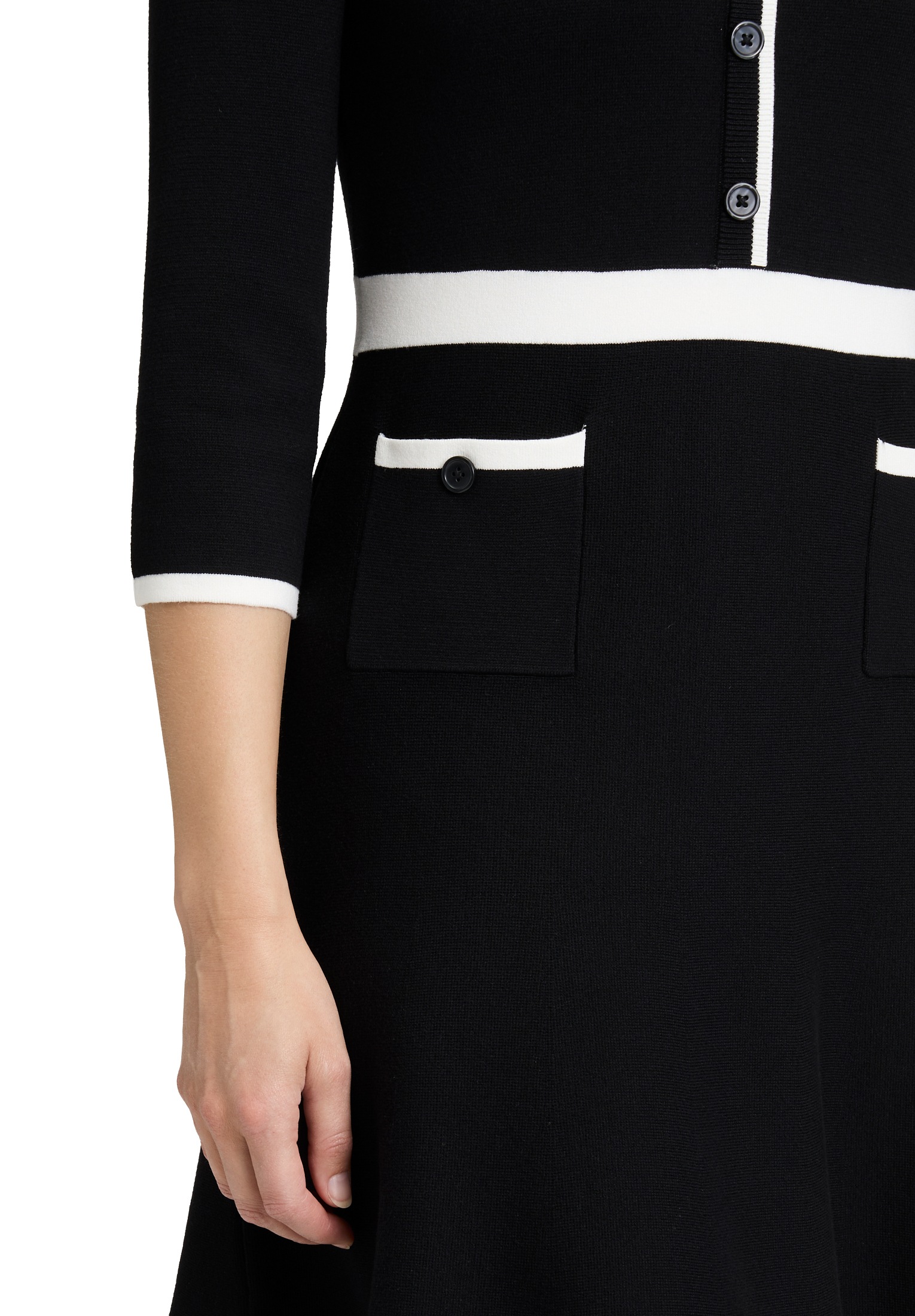 Vera Mont Strickkleid »Strickkleid mit Rundhalsausschnitt«