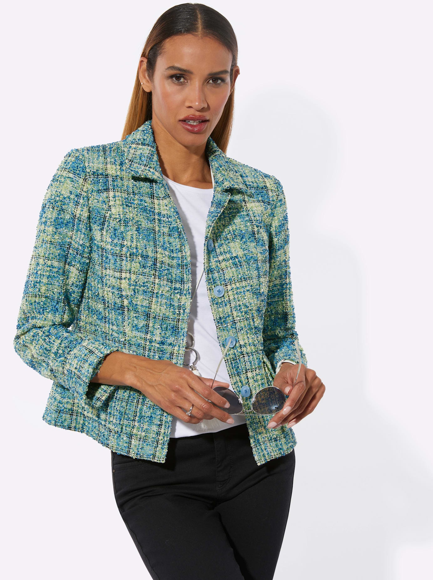 creation L Jackenblazer »Bouclé-Blazer«