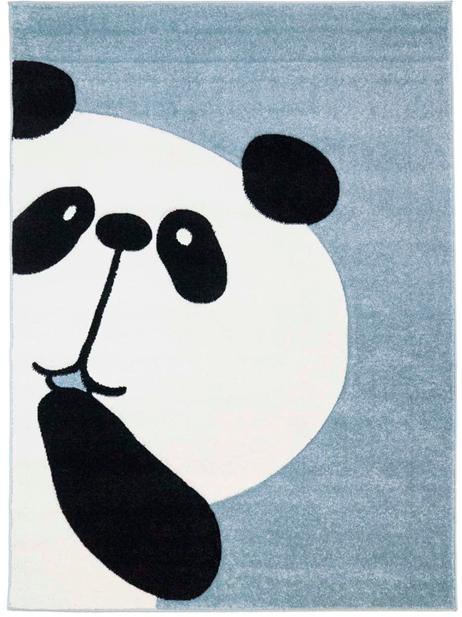 Carpet City Kinderteppich »Bueno Kids 1389«, rechteckig, 13 mm Höhe, Spielteppich, Panda-Bär, 3D-Effekt, Weicher Flor, Pflegeleicht