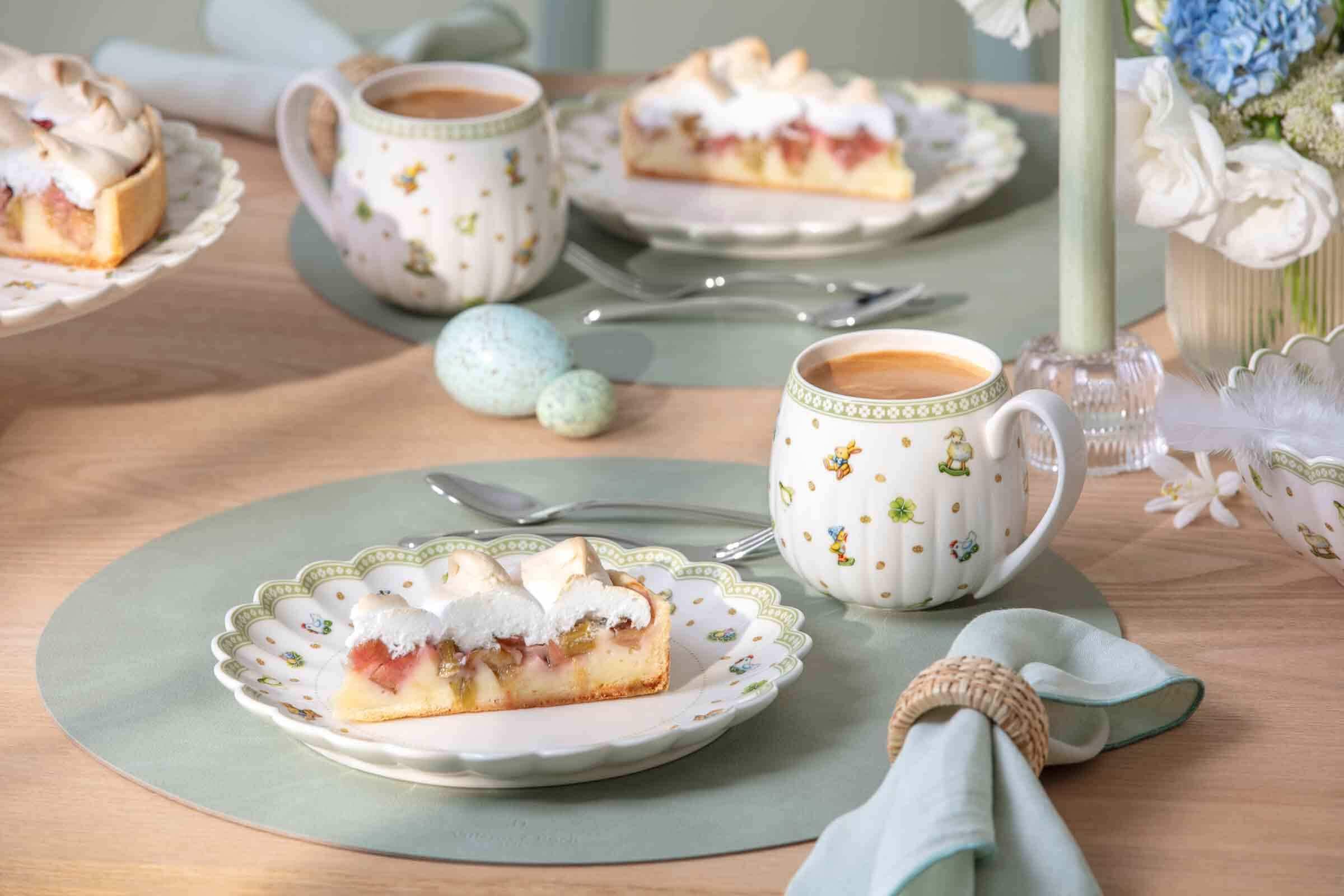 Villeroy & Boch Frühstücksteller »Frühstücksteller Easter Delight ø 21,9 cm grün« handwäsche empfohlen