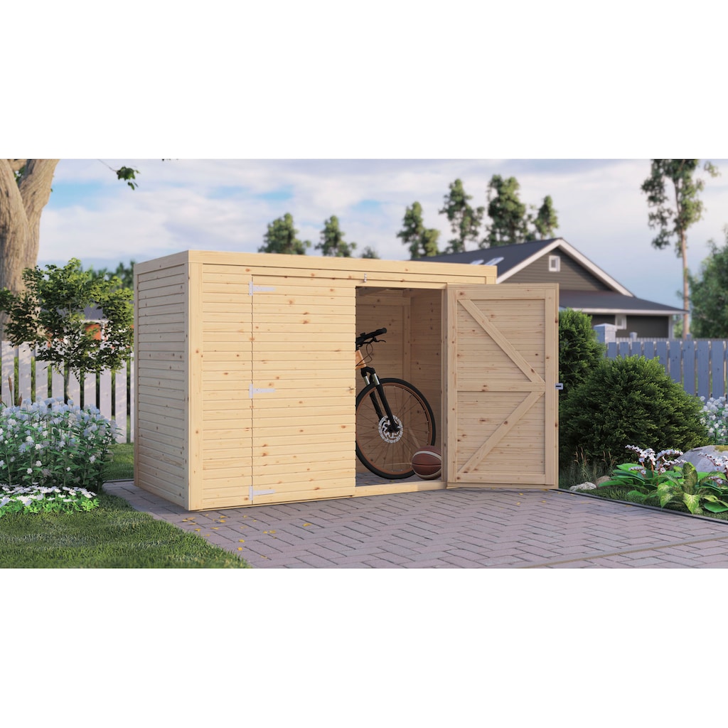 KONIFERA Fahrradbox »Bike Box«, (Komplett-Set)