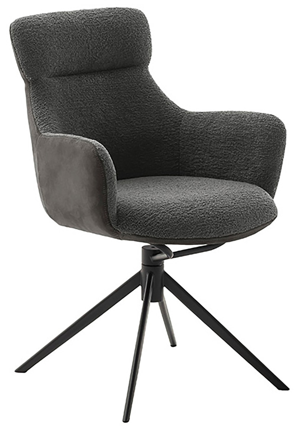 MCA furniture Esszimmerstuhl »PELION« () (2er-Set), drehbar 360°, Dreh- & Schwingfunktion, Sitzhöhe ca. 50 cm