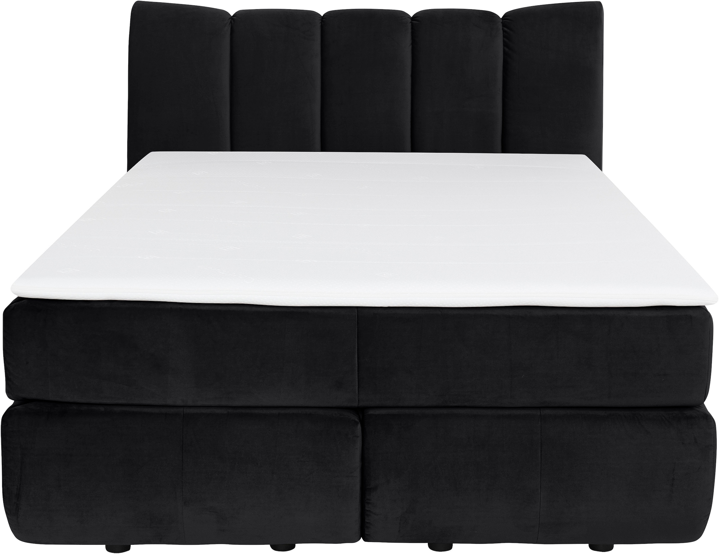 Home affaire Boxspringbett »Océane« Bodenfrei- wirkt freischwebend, verschiedene Härtegrade (auch H4)