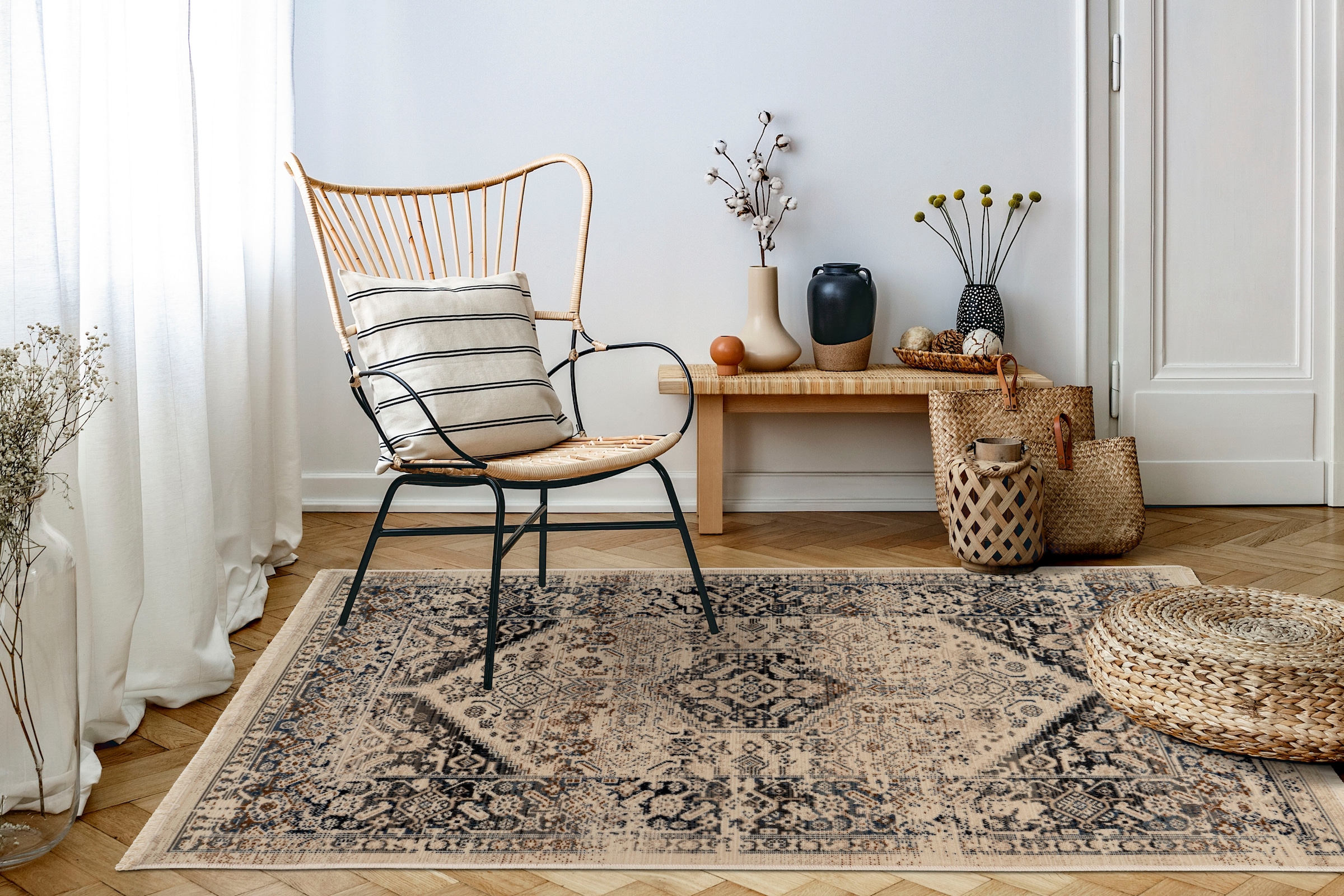 Kayoom Teppich »Charu 400« rechteckig 3,5 mm Höhe