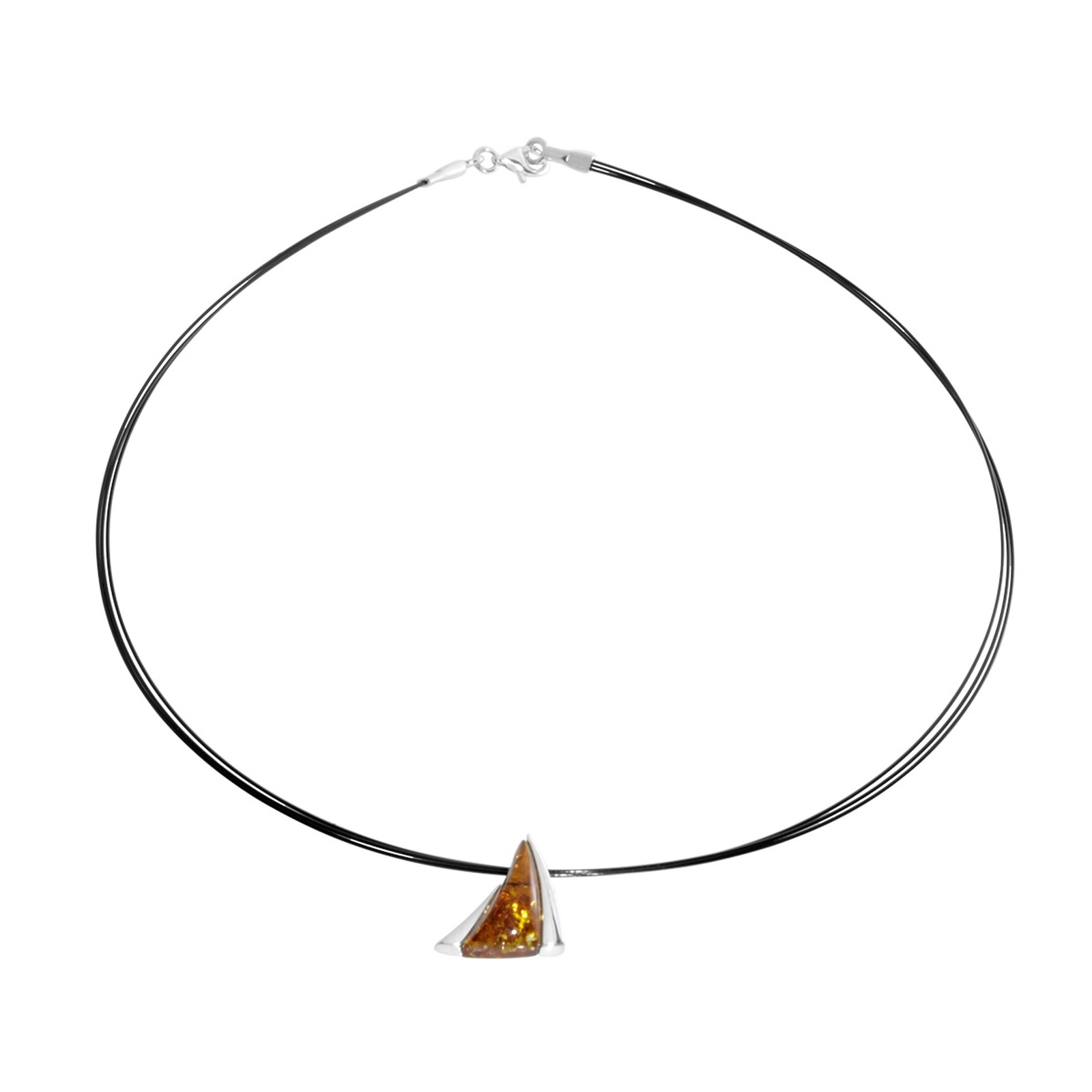 OSTSEE-SCHMUCK Kette mit Anhänger »- Gleiter-Imke 15 - Silber 925/000 - Bernstein«