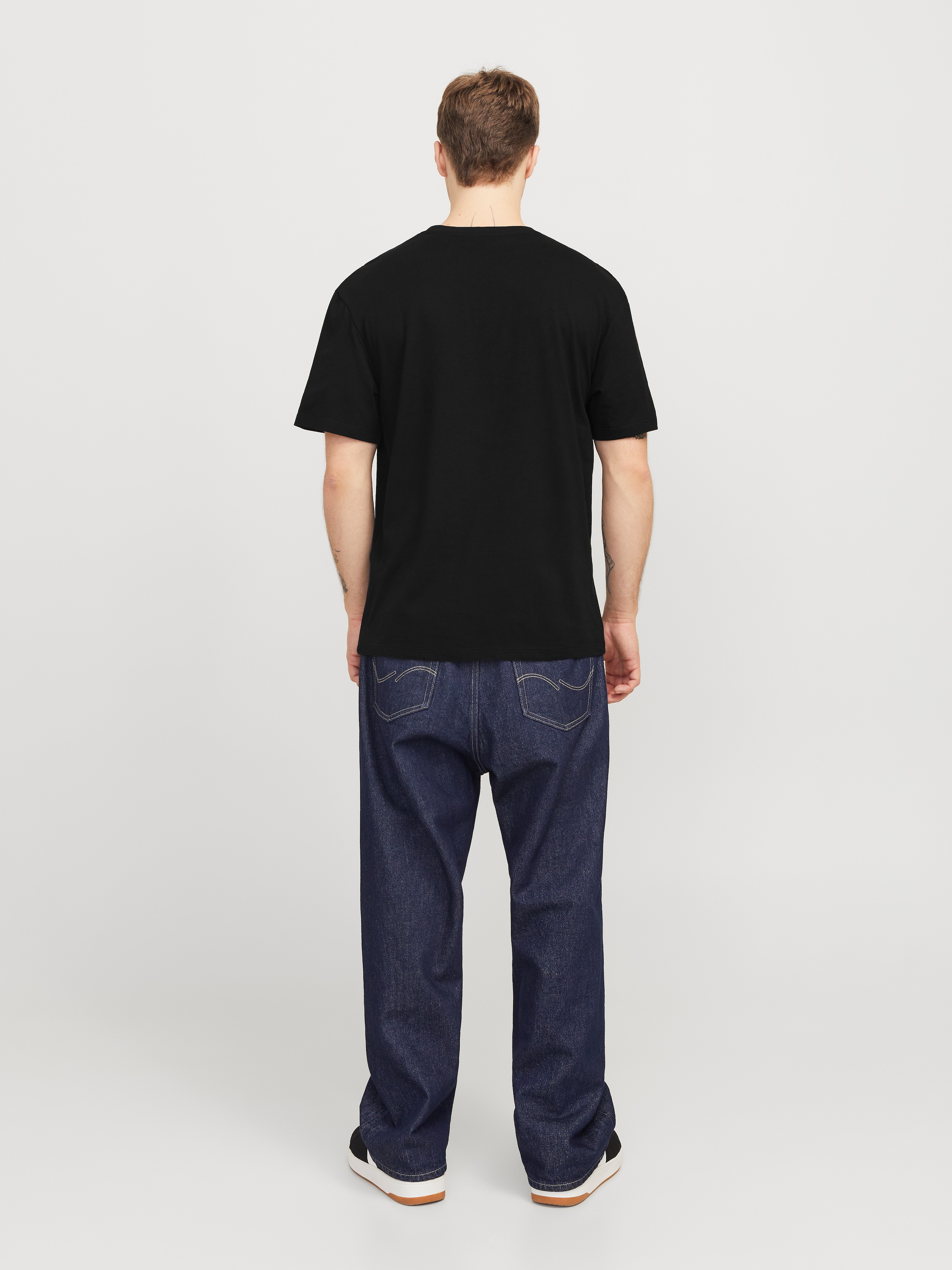 Jack & Jones Rundhalsshirt »JJEBRYAN CORP LOGO TEE SS O-NECK NOOS«, mit Logo Druck